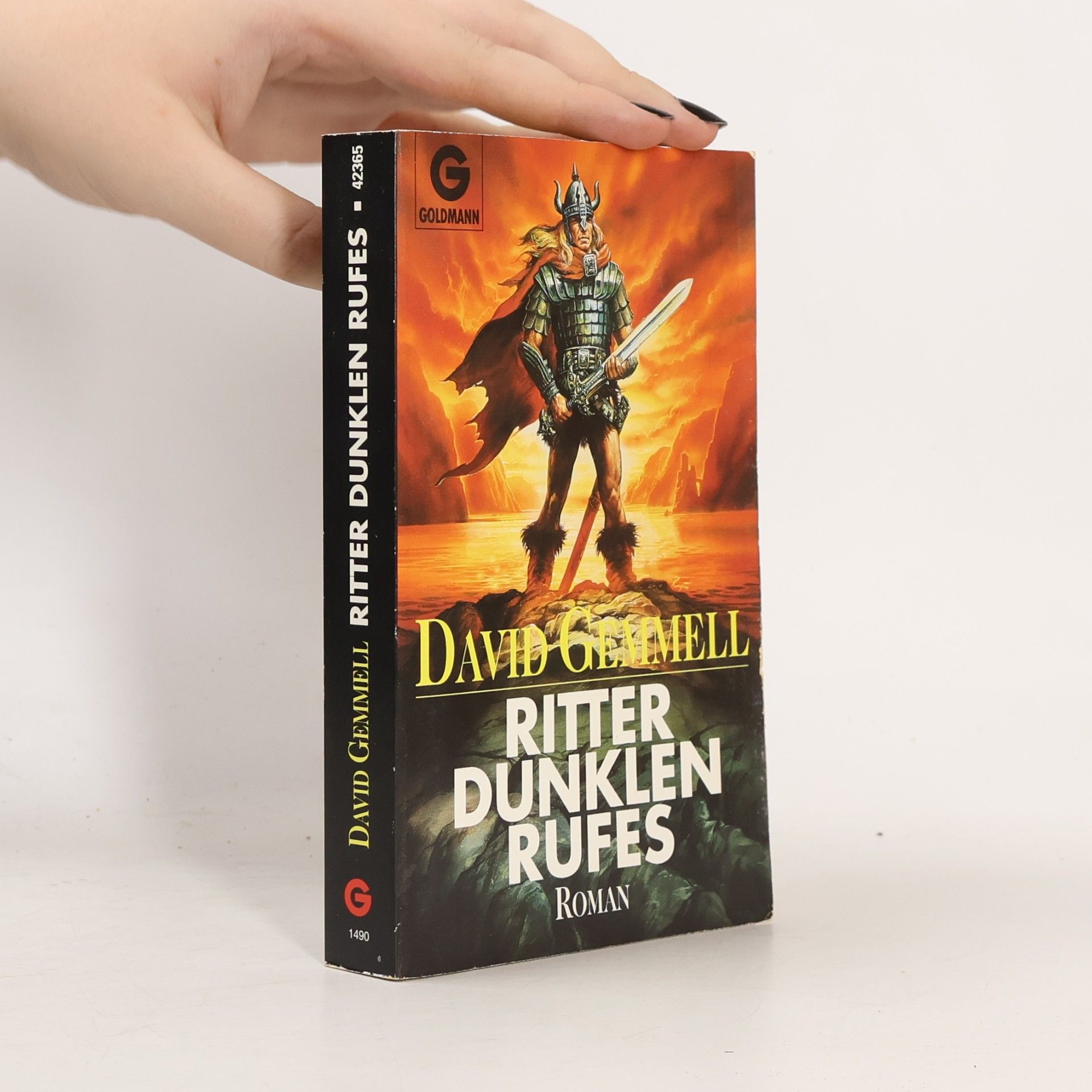 David Gemmell Ritter dunklen Rufes.