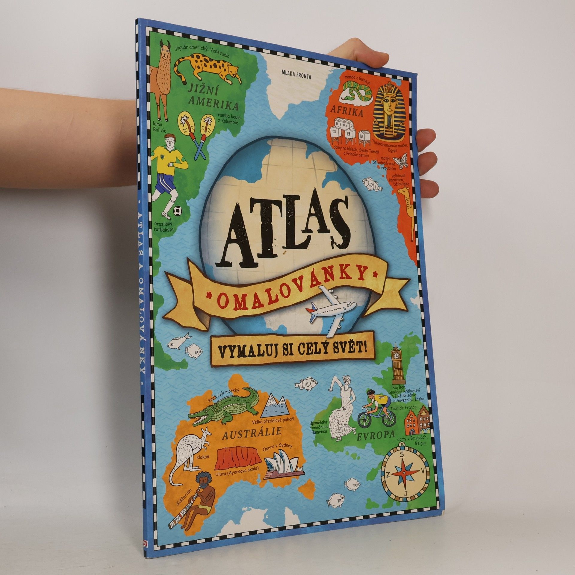 Natalie Hughes Atlas : omalovánky