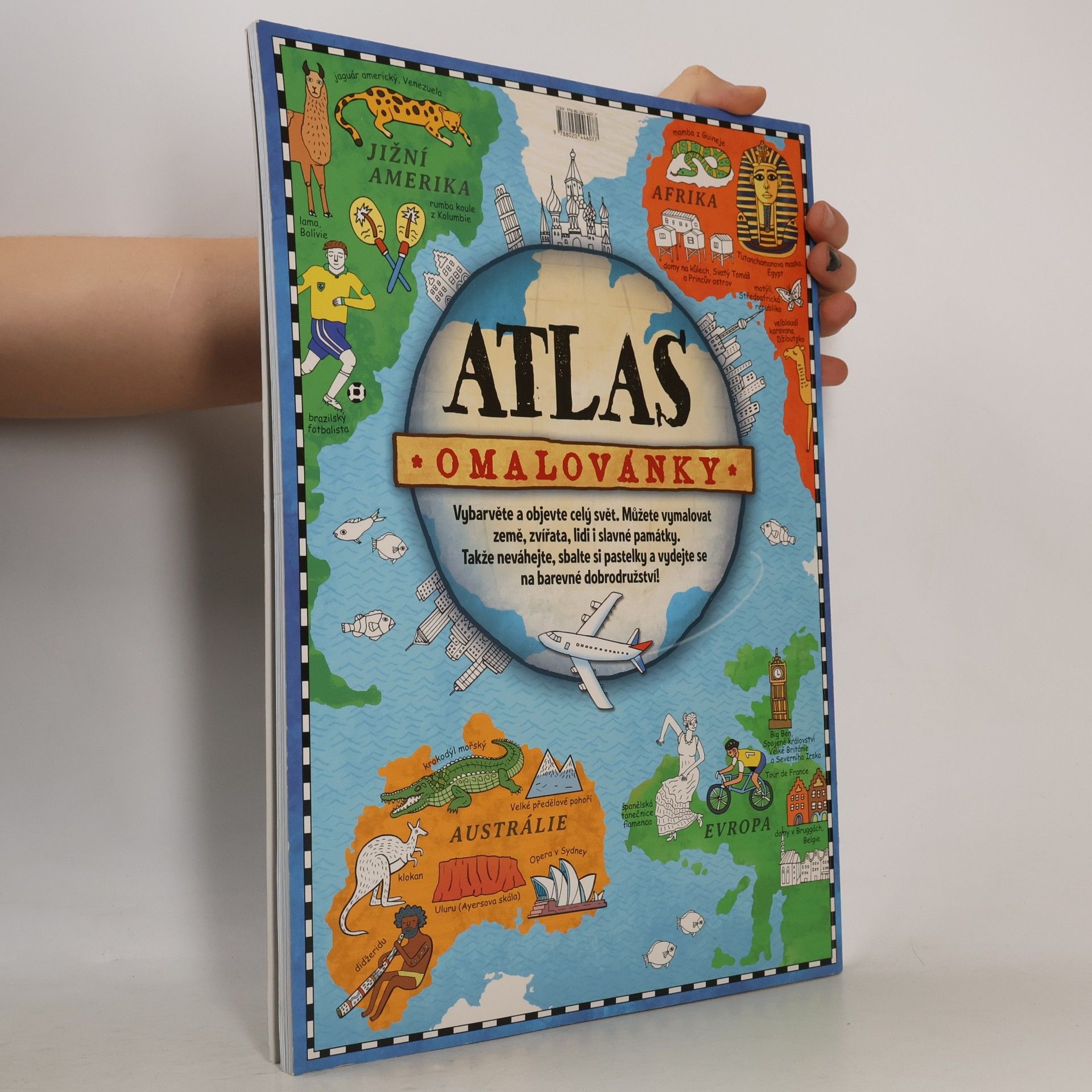 Natalie Hughes Atlas : omalovánky