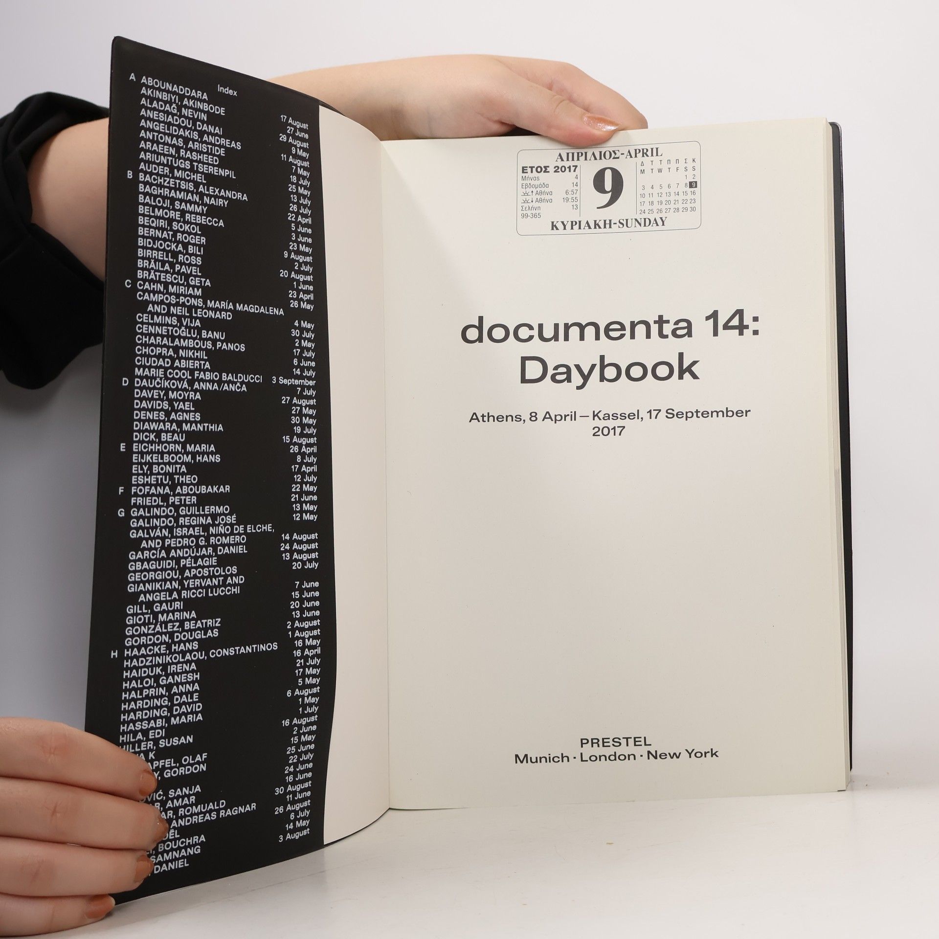 Quinn Latimer Documenta 14: Daybook