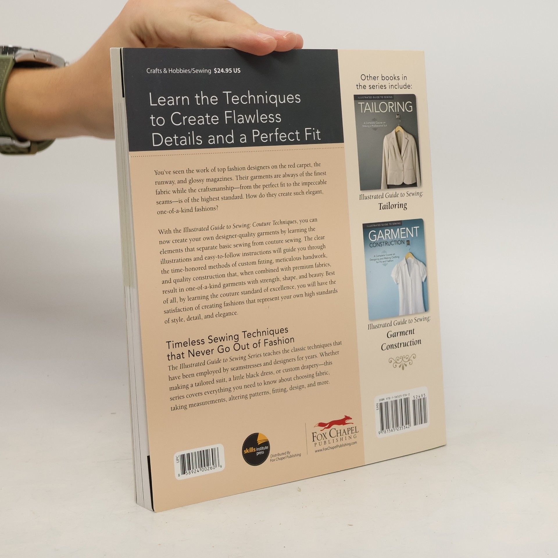 Fox Chapel Publishing Illustrated Guide to Sewing: Couture Techniques