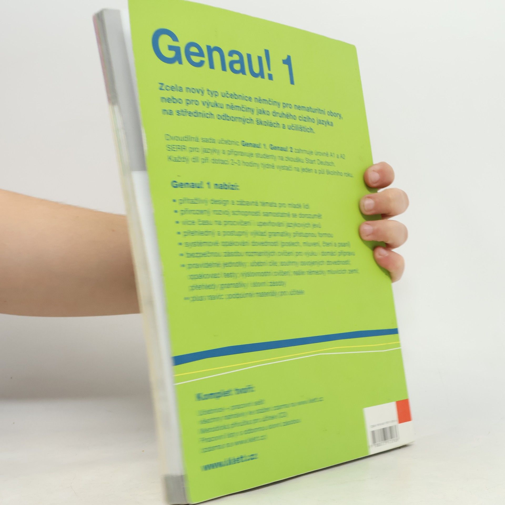 Autorenkollektiv Genau! 1. Němčina pro střední odborné školy a učiliště: učebnice a pracovní sešit