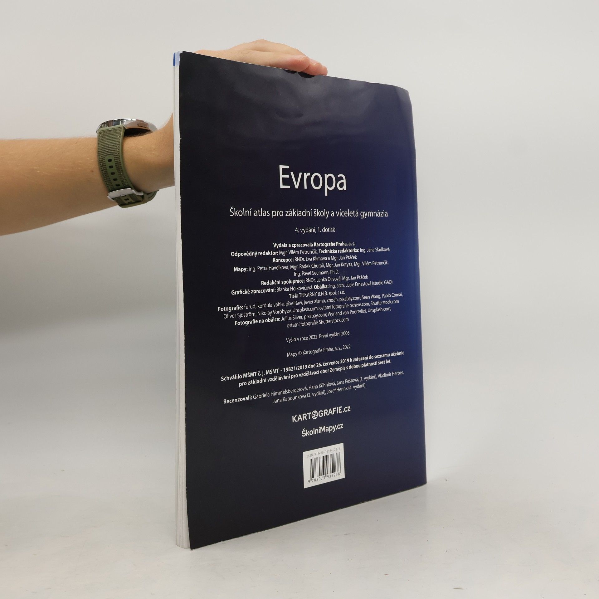 Kolektiv autorů Evropa. Školní atlas pro základní školy a víceletá gymnázia
