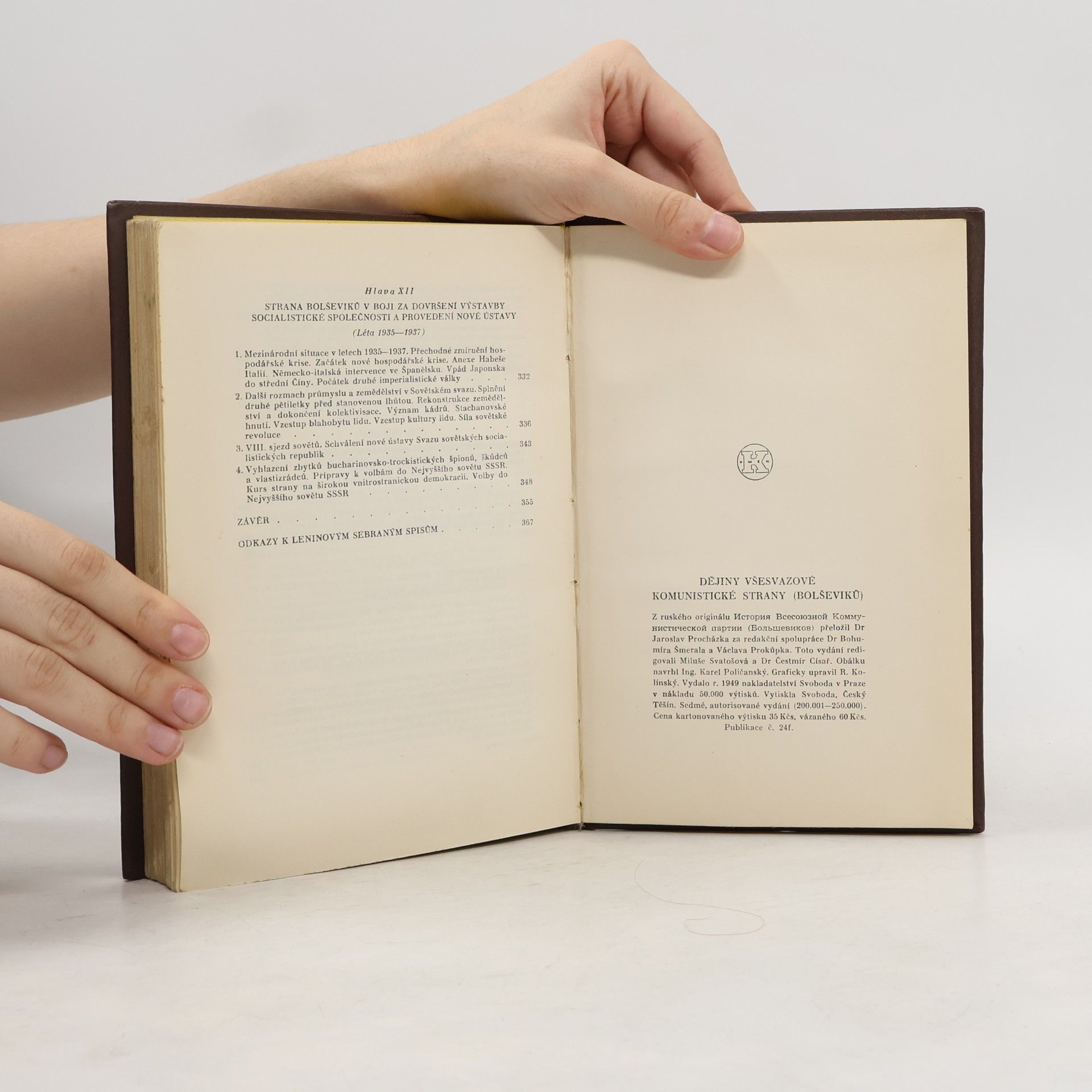 Autorenkollektiv Dějiny všesvazové komunistické strany (bolševiků)