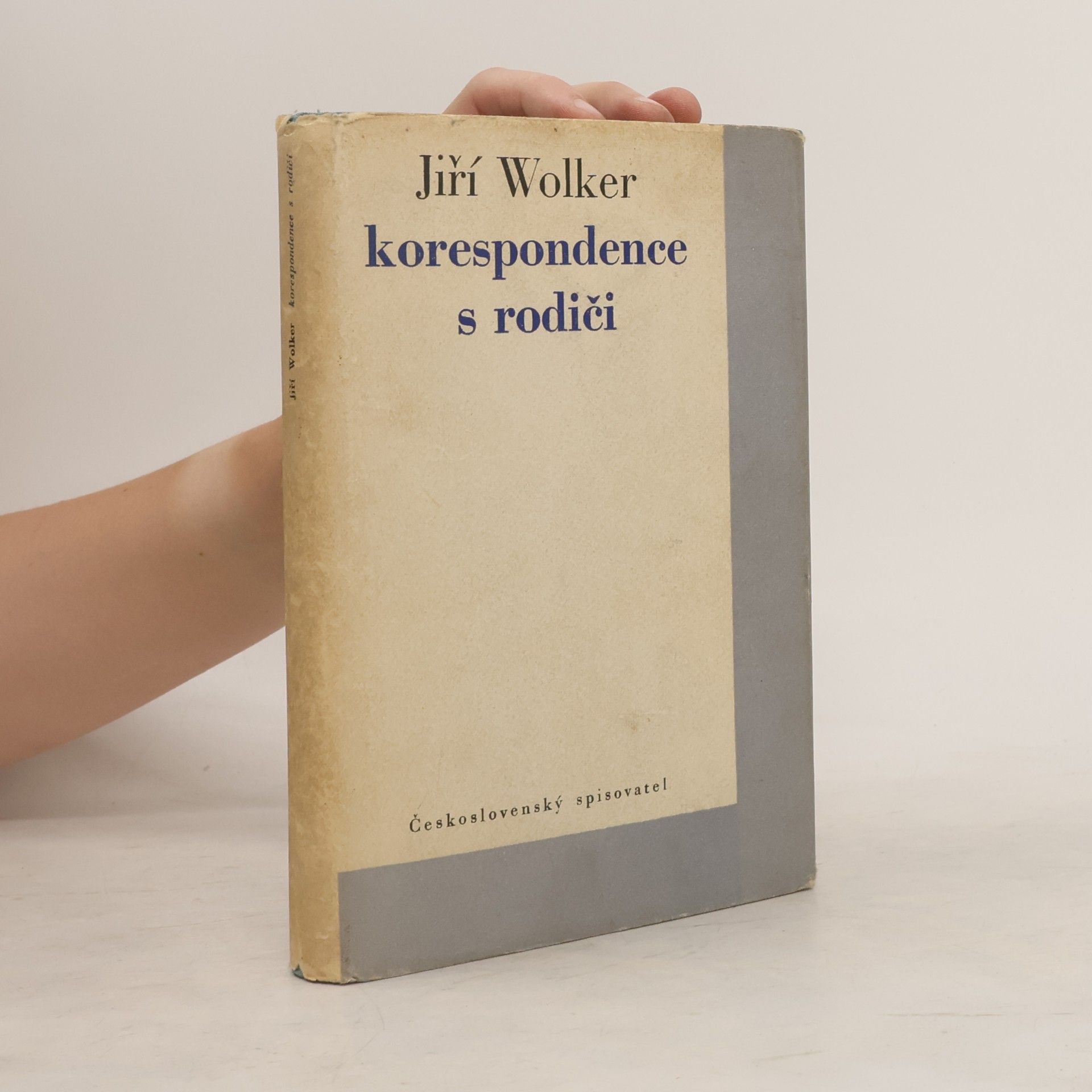 Jiří Wolker Korespondence s rodiči