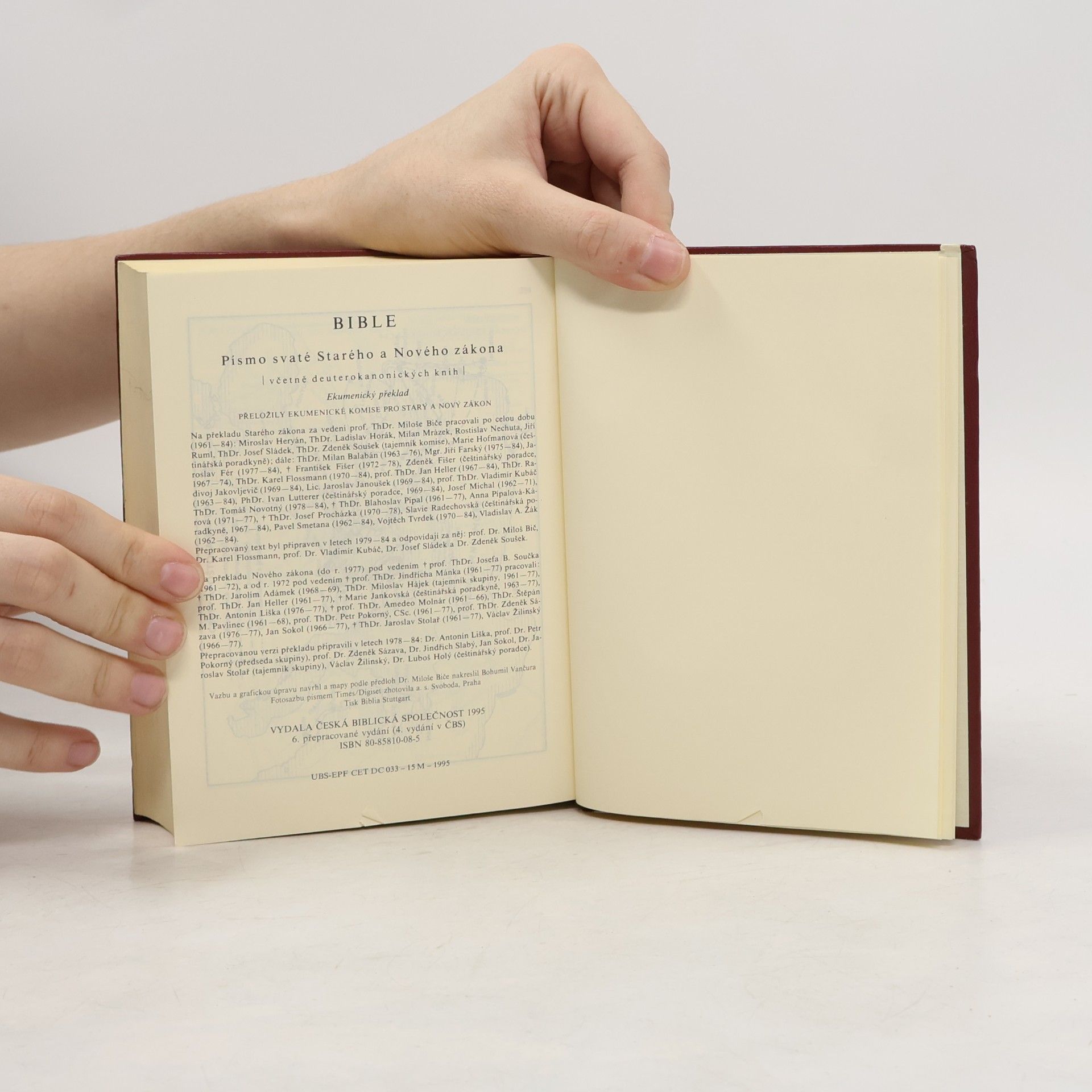 Bohumil Vančura Bible