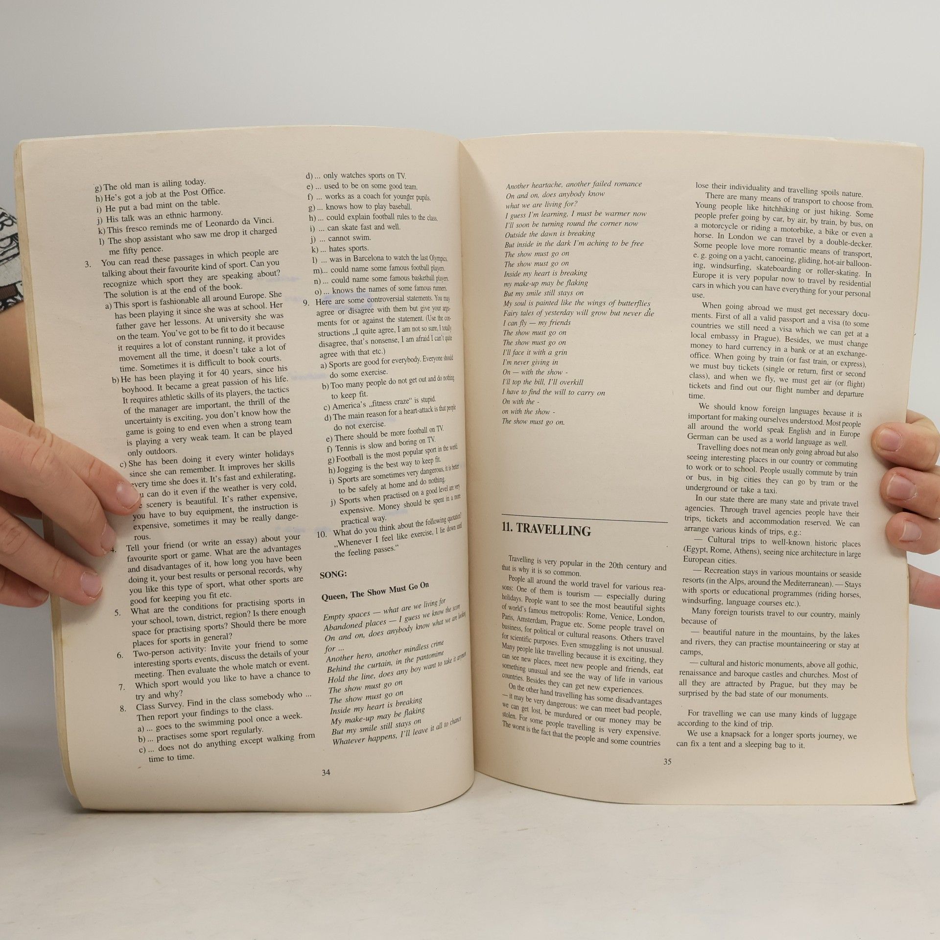 Jana Odehnalová Reading Material for the Graduation Exam