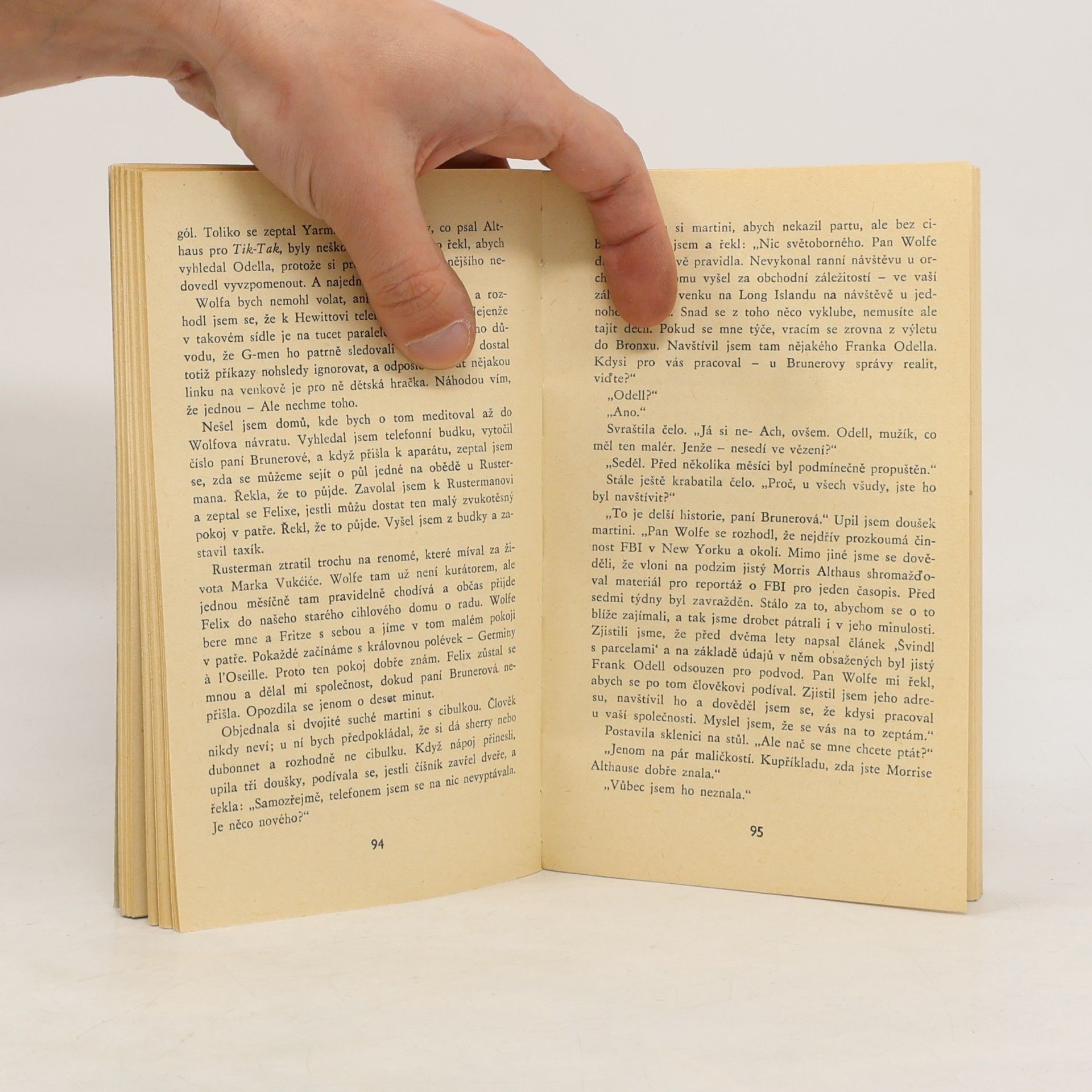 Rex Stout U dveří zazněl zvonek