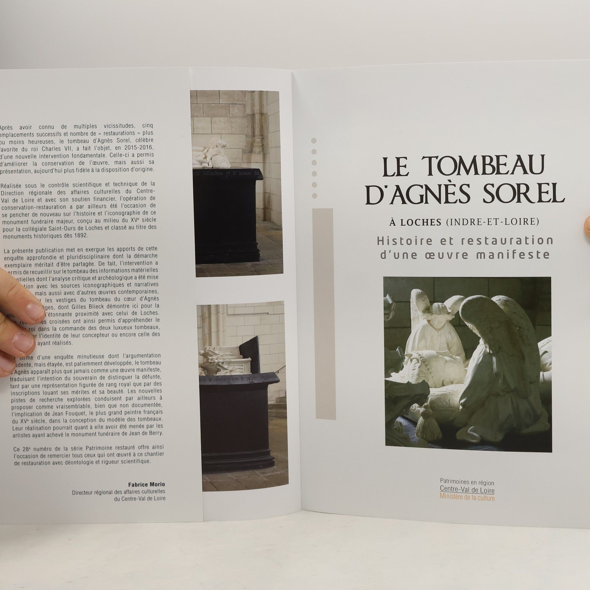 Fabrice Morio Le Tombeau D'agnés Sorel