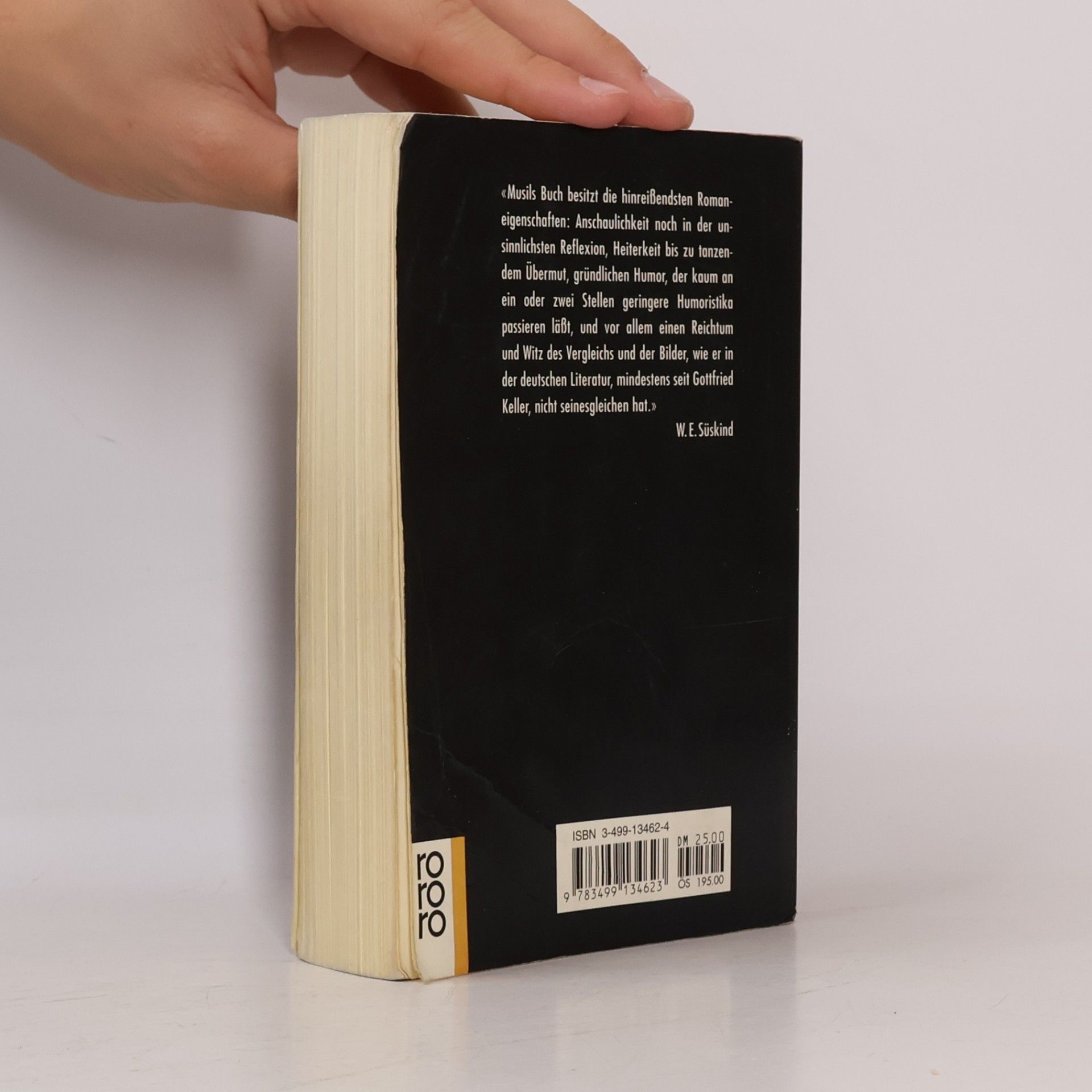 Robert Musil Der Mann ohne Eigenschaften, Roman 1.-2.