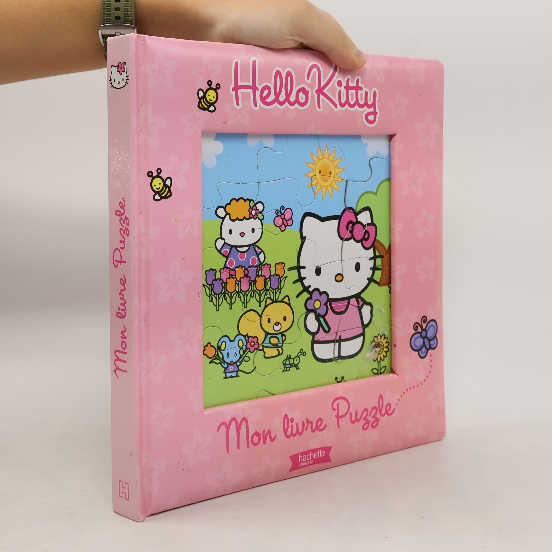 Collective Mon grand livre puzzle Hello Kitty