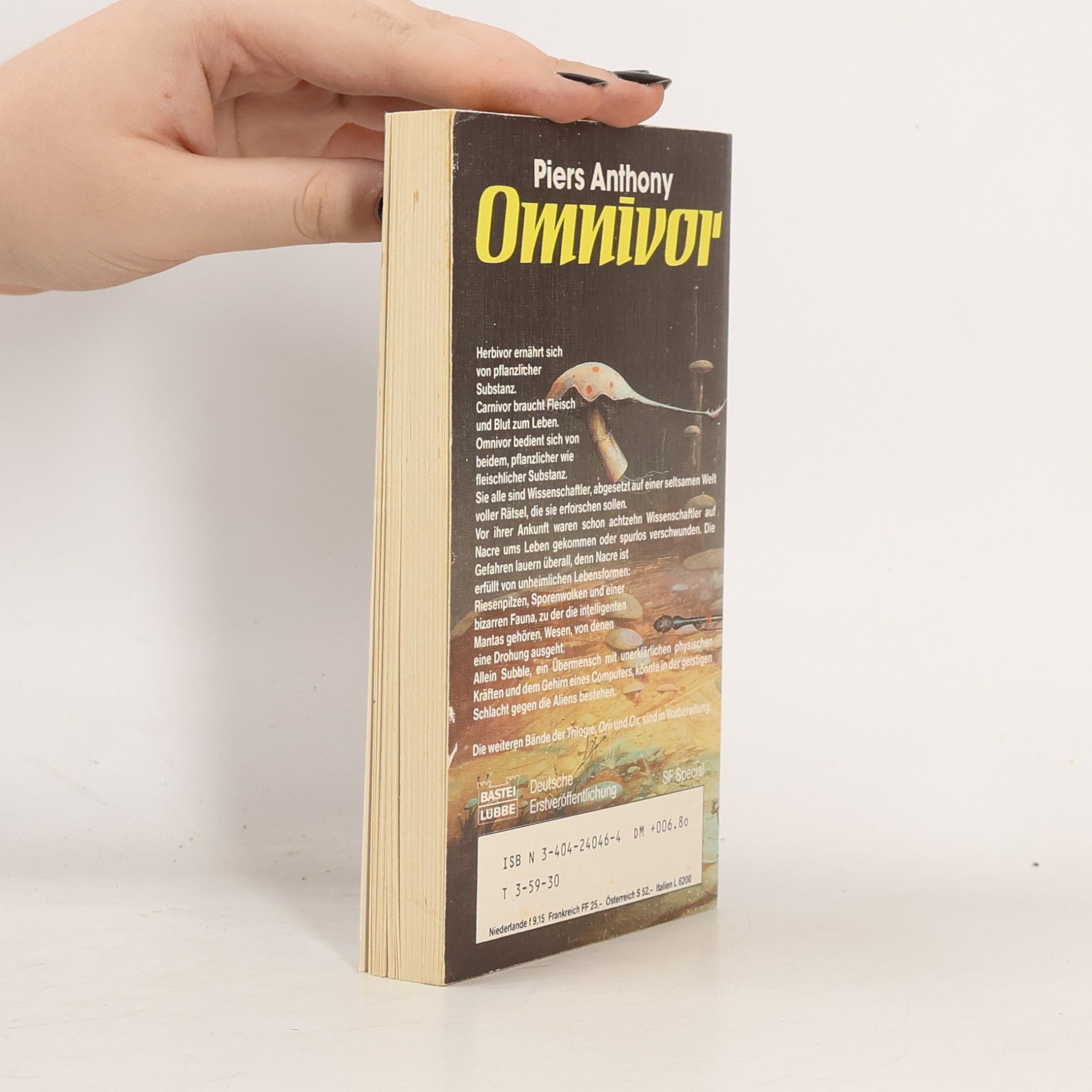 Piers Anthony Omnivor. Science Fiction Special