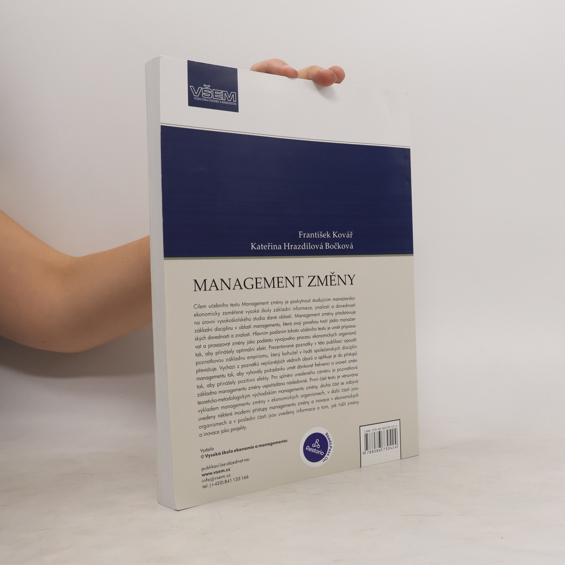 František Kovář Management změny