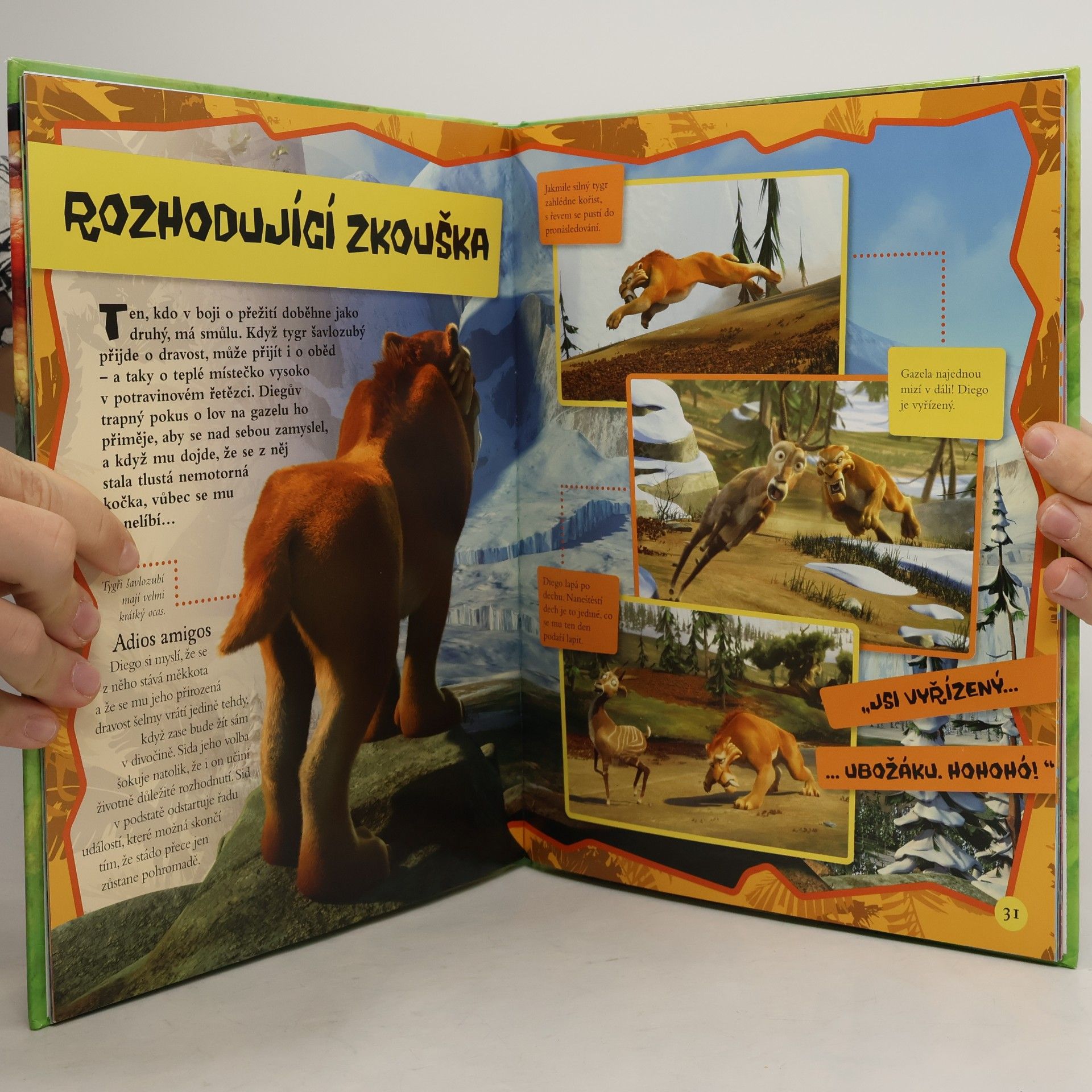 Glenn Dakin Doba ledová 3 - úsvit dinosaurů : obrazový slovník