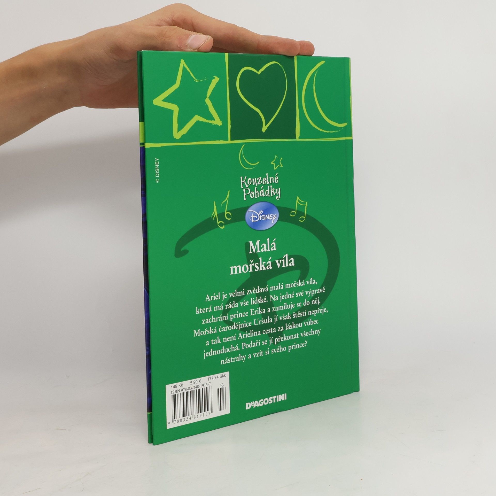 Kolektiv autorů Kouzelné pohádky. Malá mořská víla