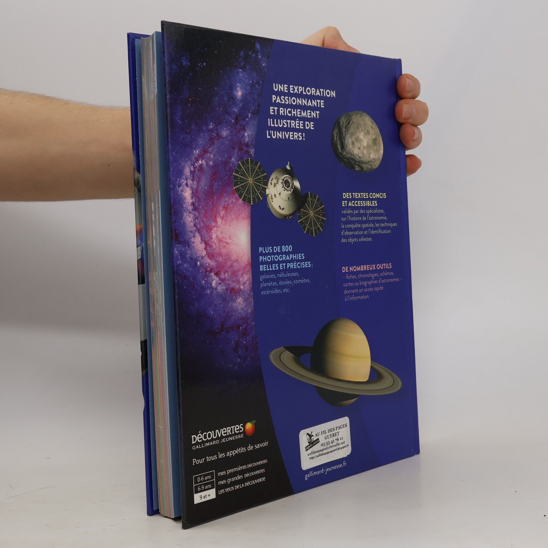Sylvie Deraime Les yeux de la découverte: Encyclopédie de l'espace