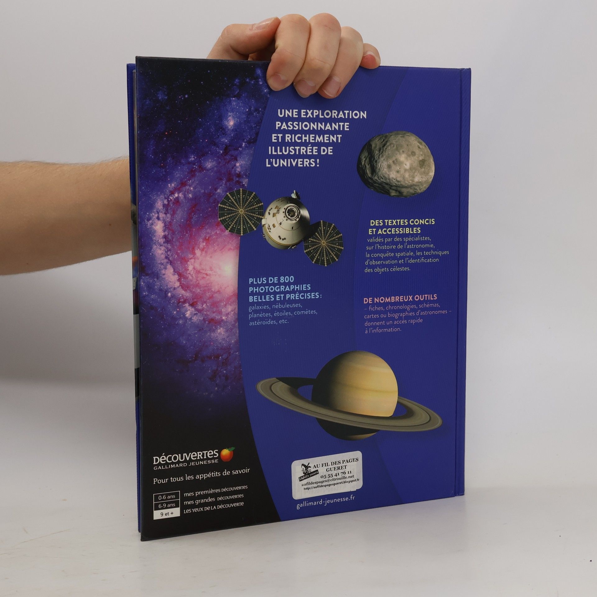 Sylvie Deraime Les yeux de la découverte: Encyclopédie de l'espace