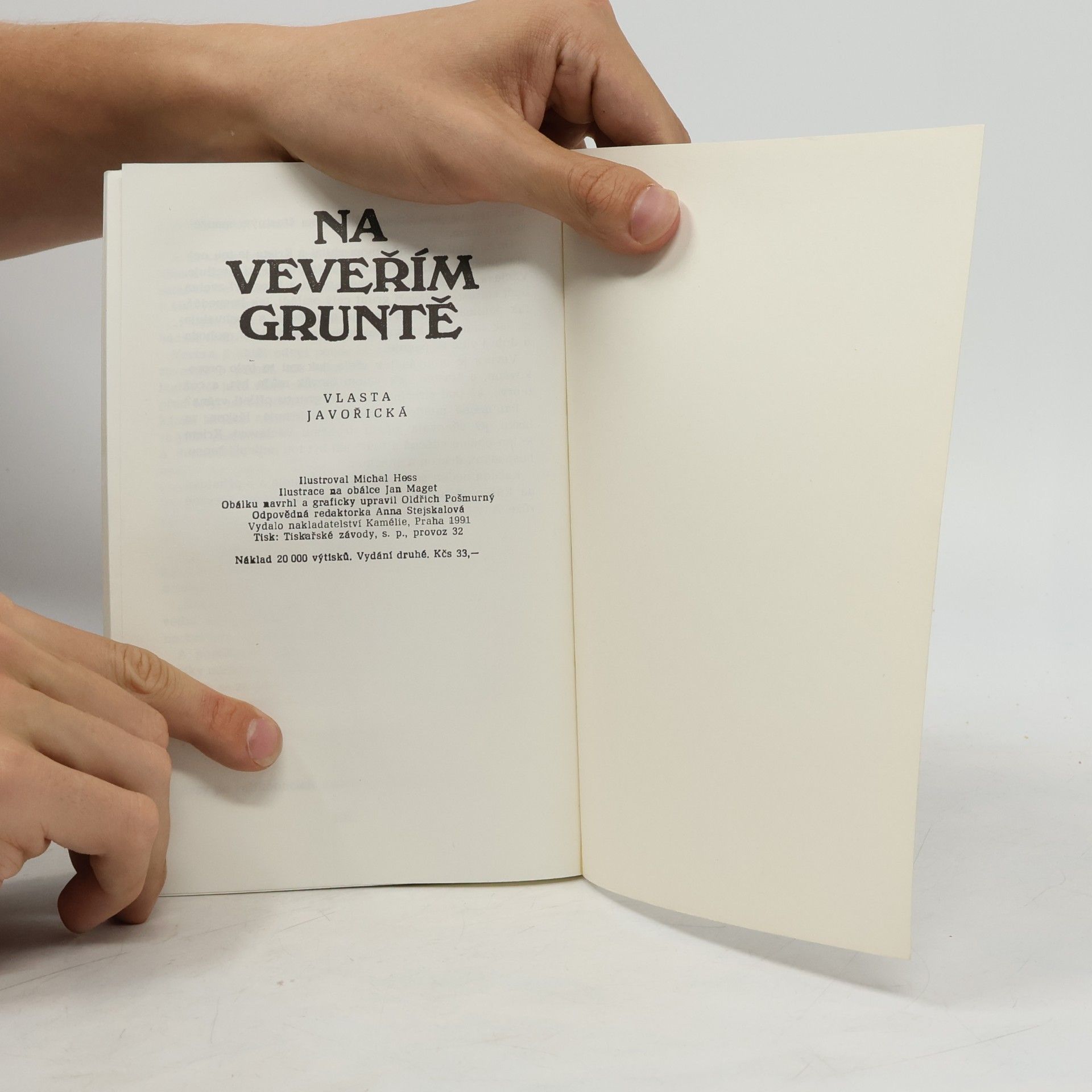 Vlasta Javořická Na veveřím gruntě