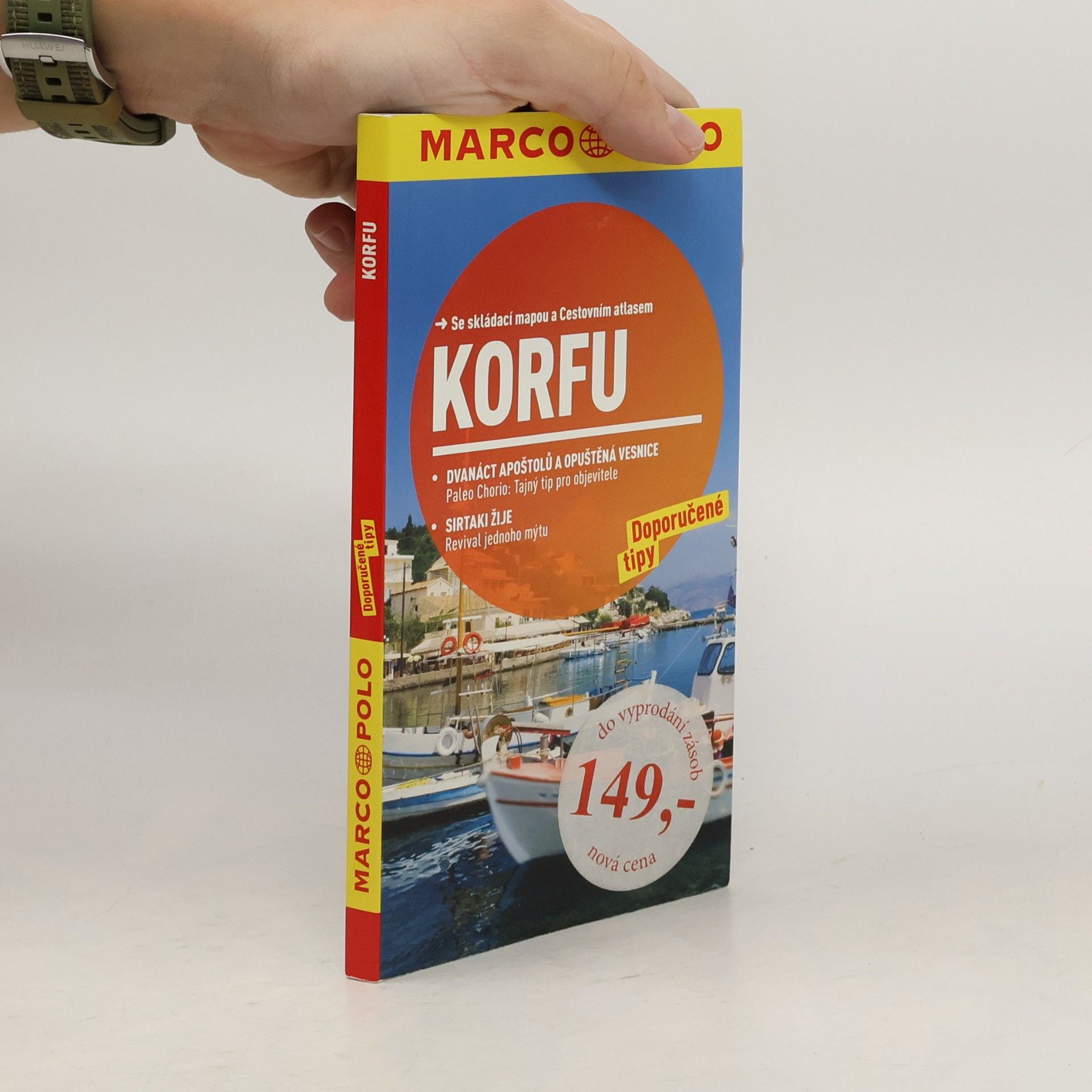 Klaus Boetig Korfu: Doporučené tipy : [se skládací mapou a cestovním atlasem]