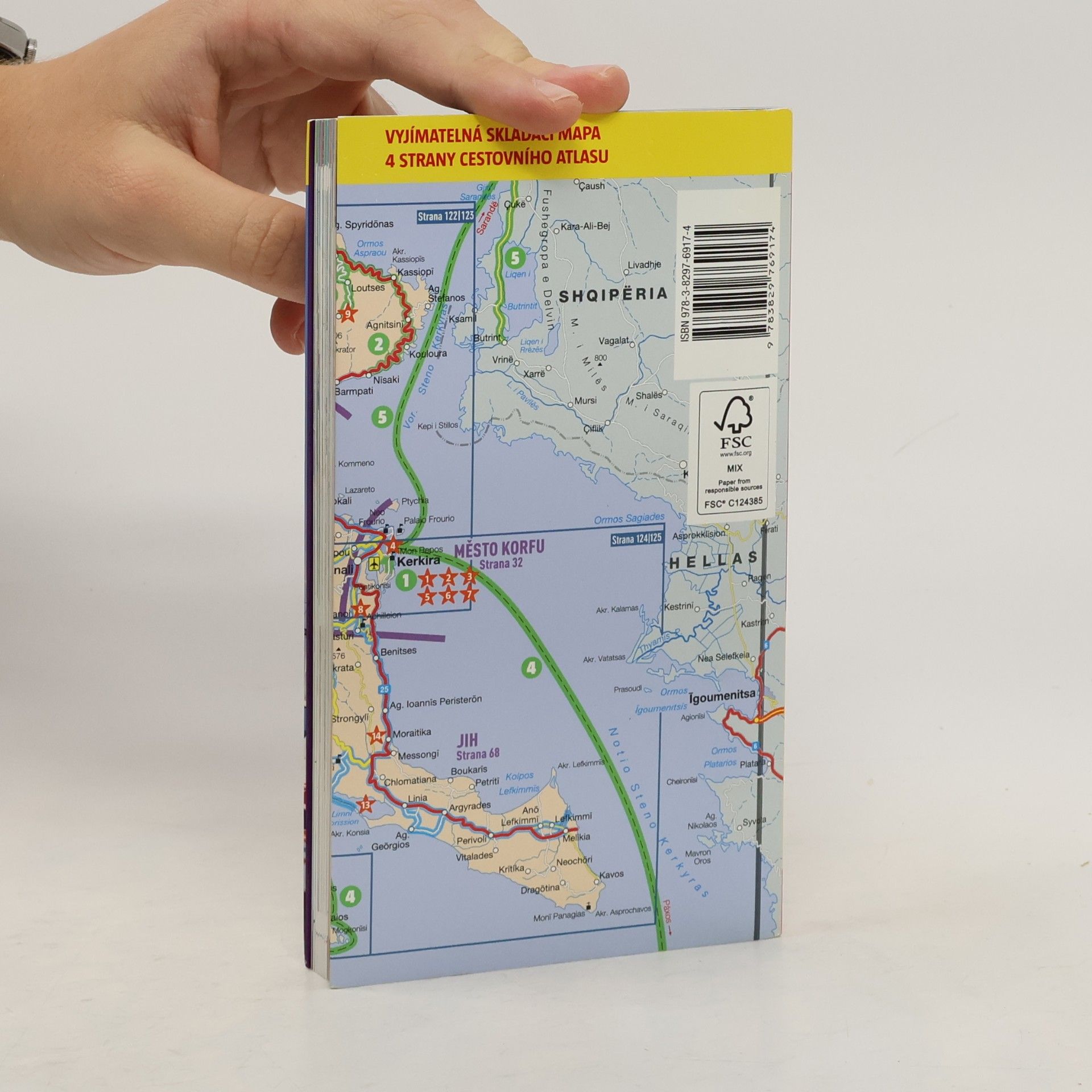Klaus Bötig Korfu: Doporučené tipy : [se skládací mapou a cestovním atlasem]