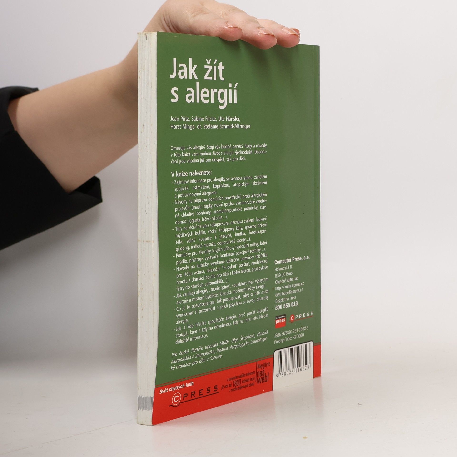 Jean Pütz Jak žít s alergií