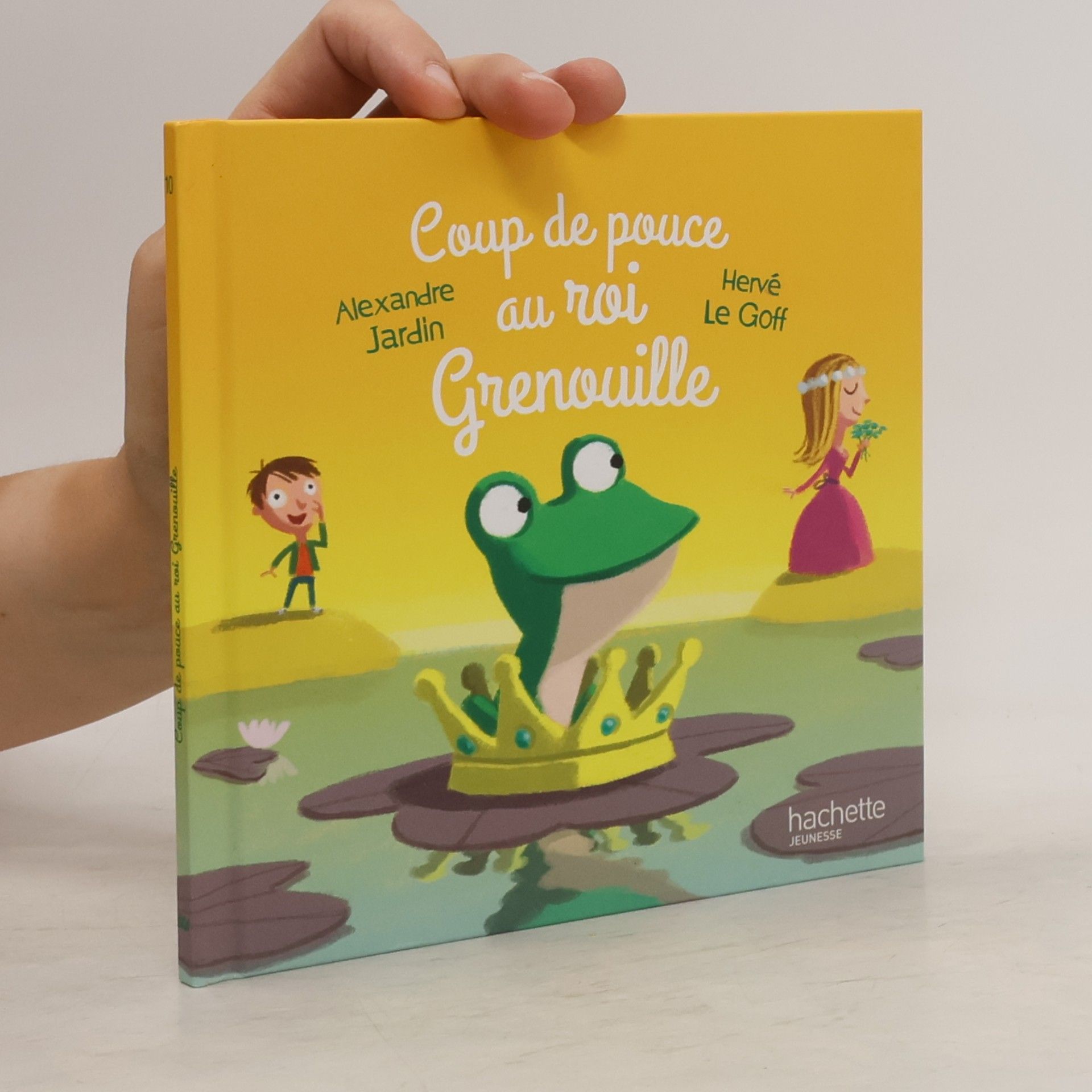 Hervé Le Goff Coup de pouce au roi grenouille