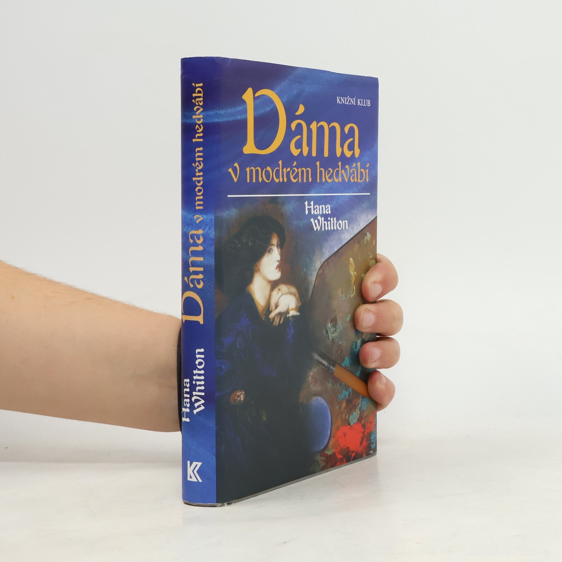 Hana Parkánová-Whitton Dáma v modrém hedvábí