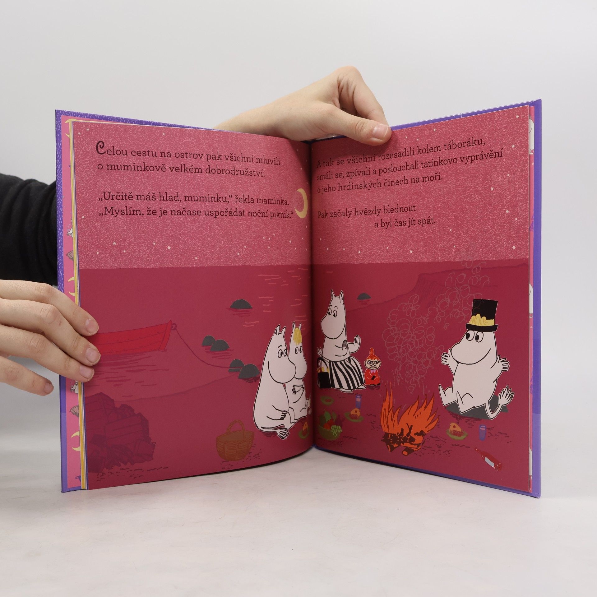 Tove Jansson Muminek a noční dobrodružství