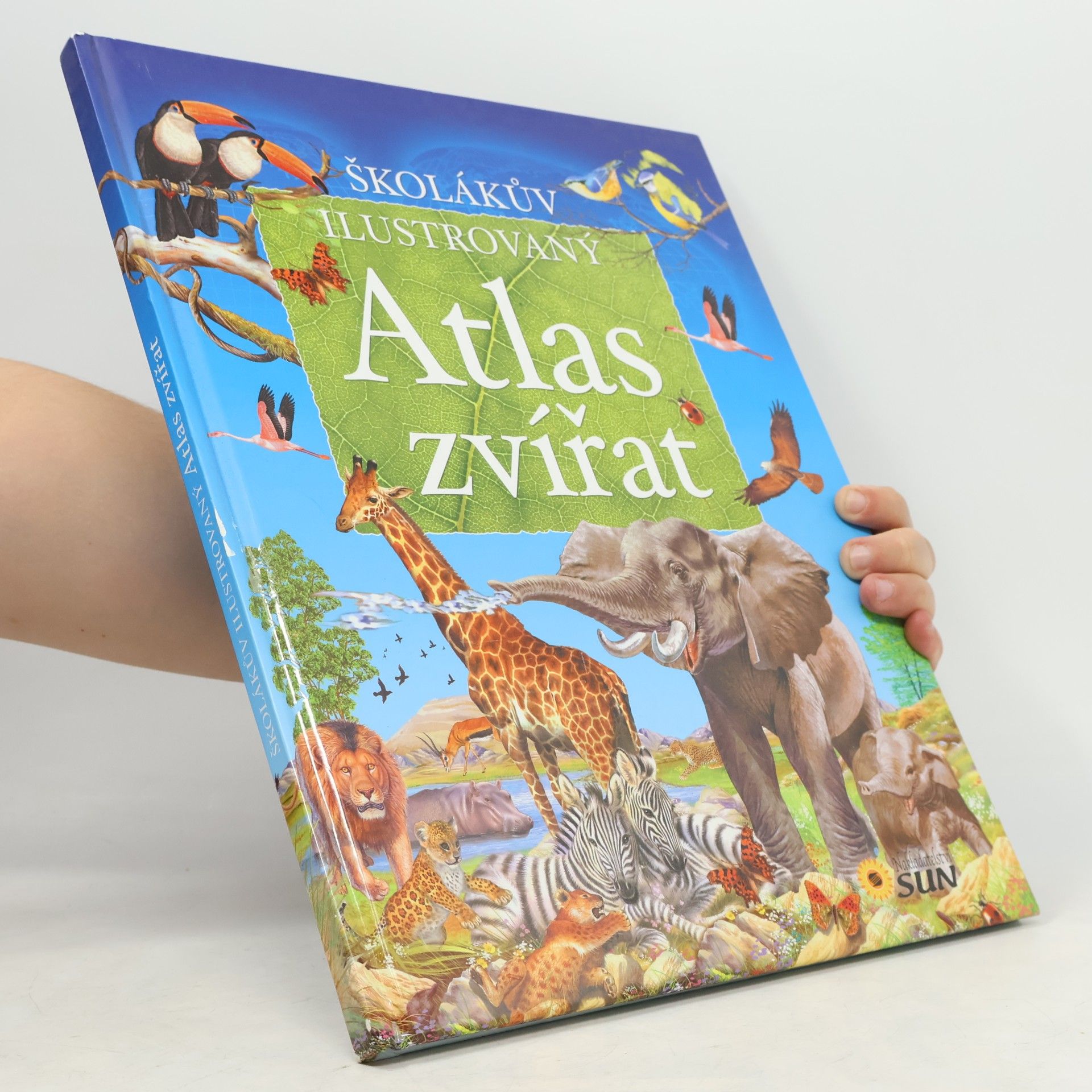 Kateřina Brouk Školákův ilustrovaný atlas zvířat