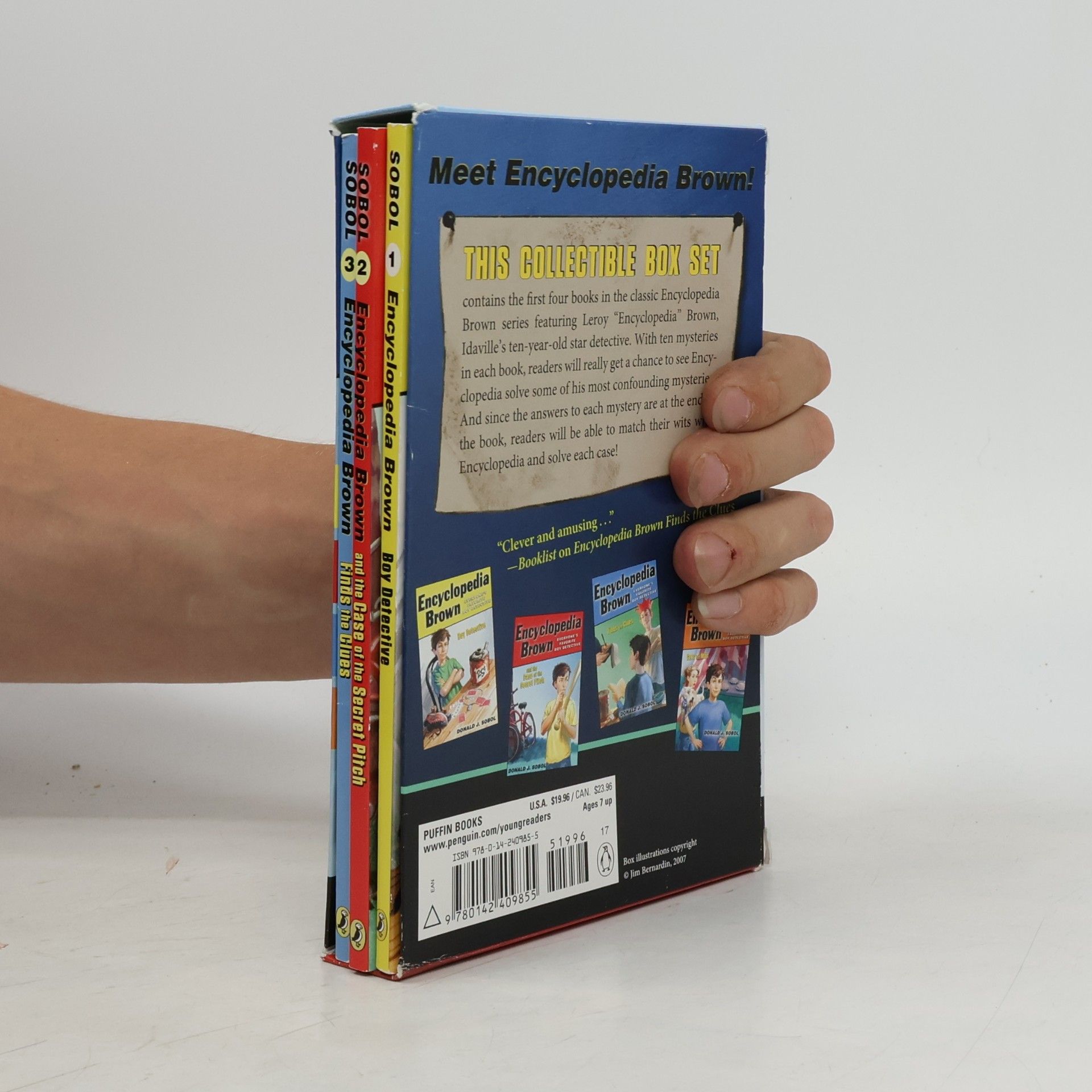 Donald J. Sobol Encyclopedia Brown Box Set