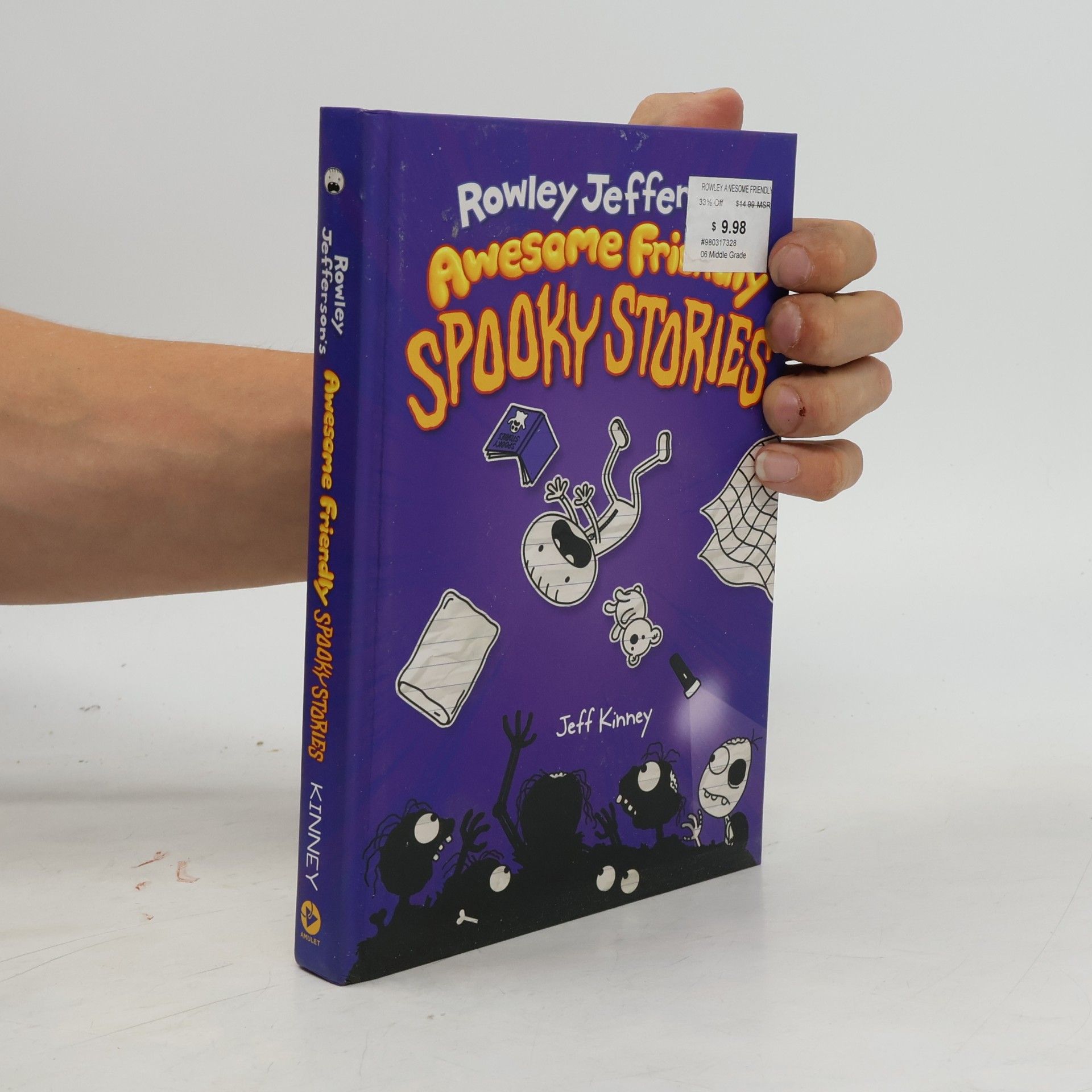 Jeff Kinney Rowley Jefferson's Awesome Friendly Spooky Stories