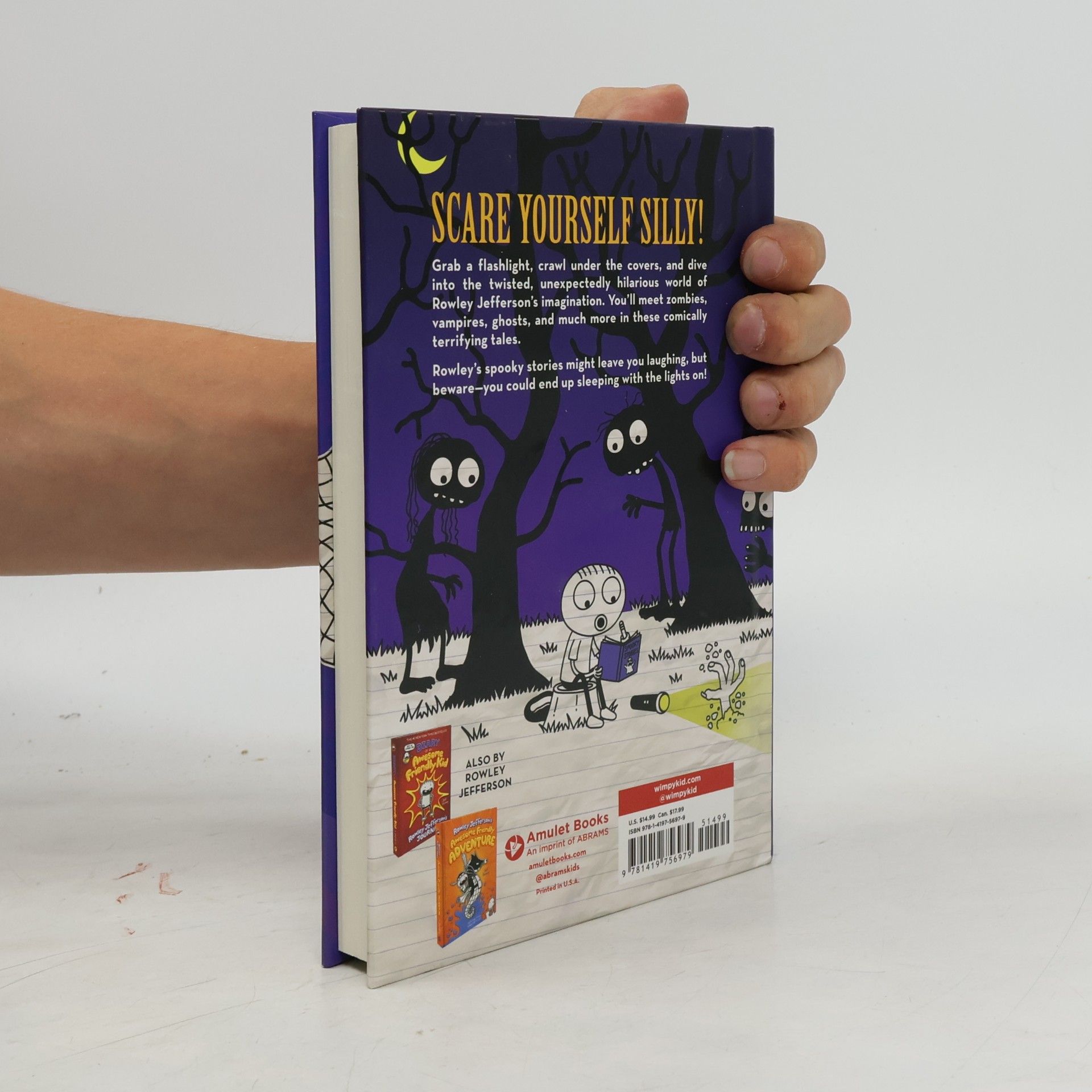 Jeff Kinney Rowley Jefferson's Awesome Friendly Spooky Stories