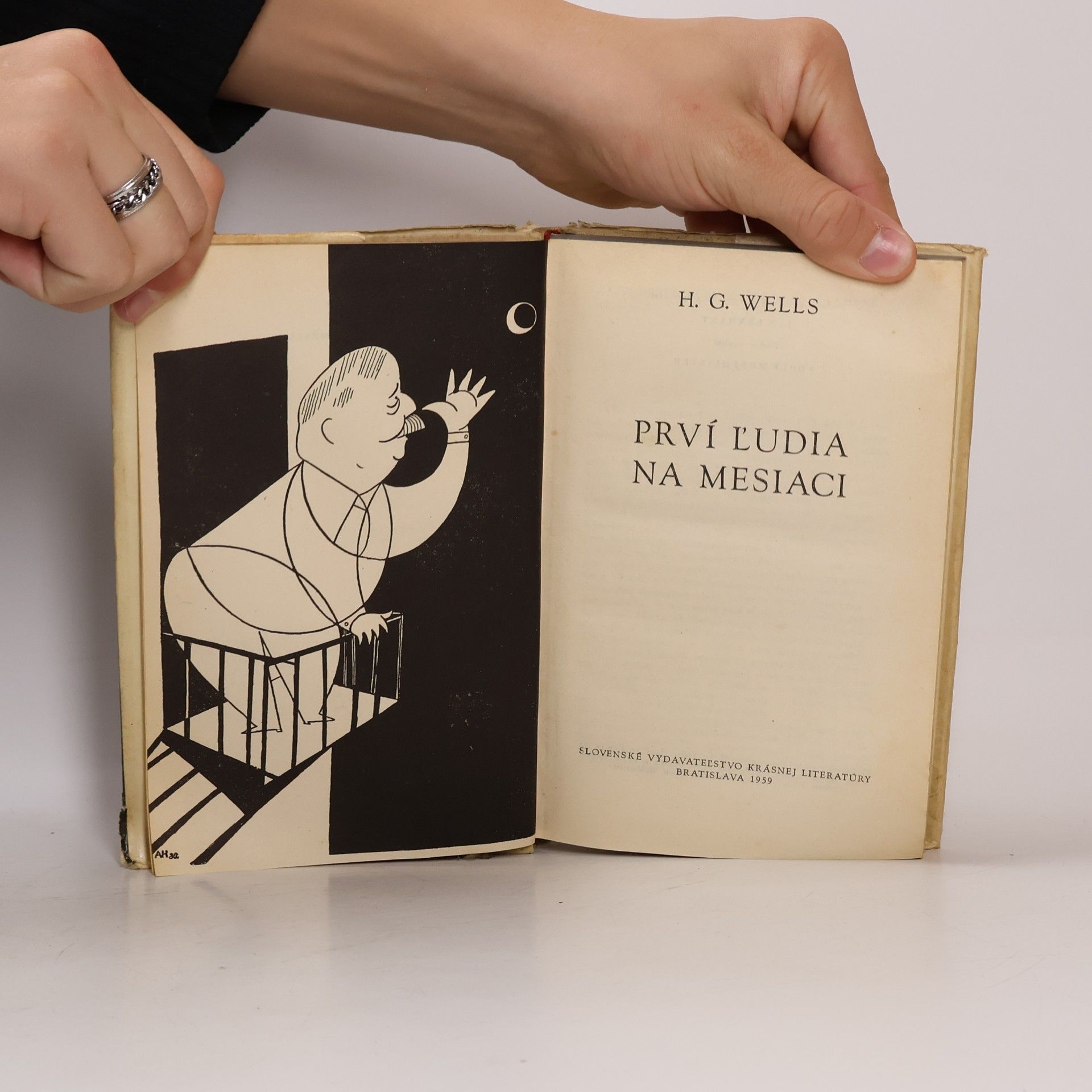 Herbert George Wells Prví ľudia na Mesiaci