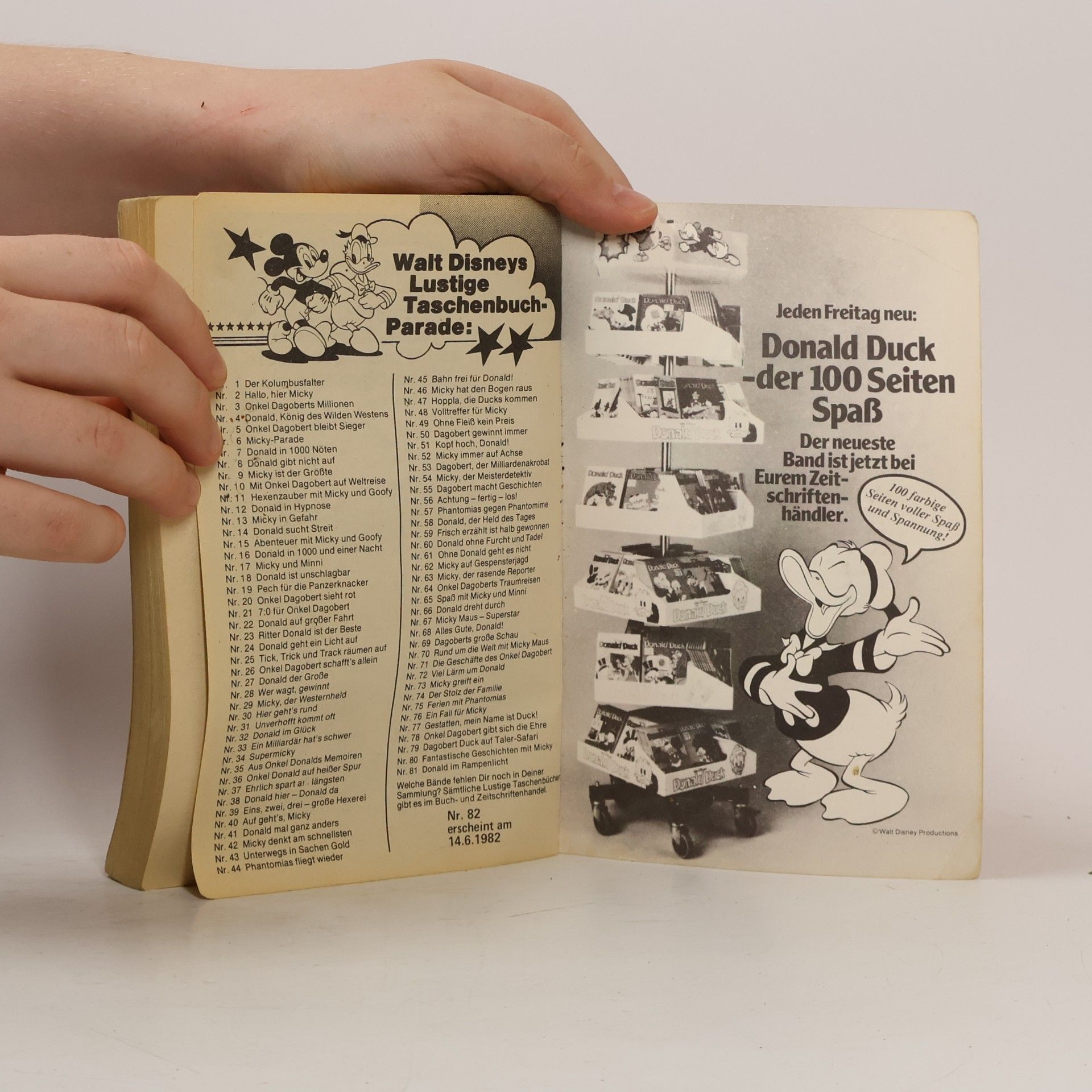 Walt Disney Lustige Taschenbücher 81. Donald im Rampenlicht