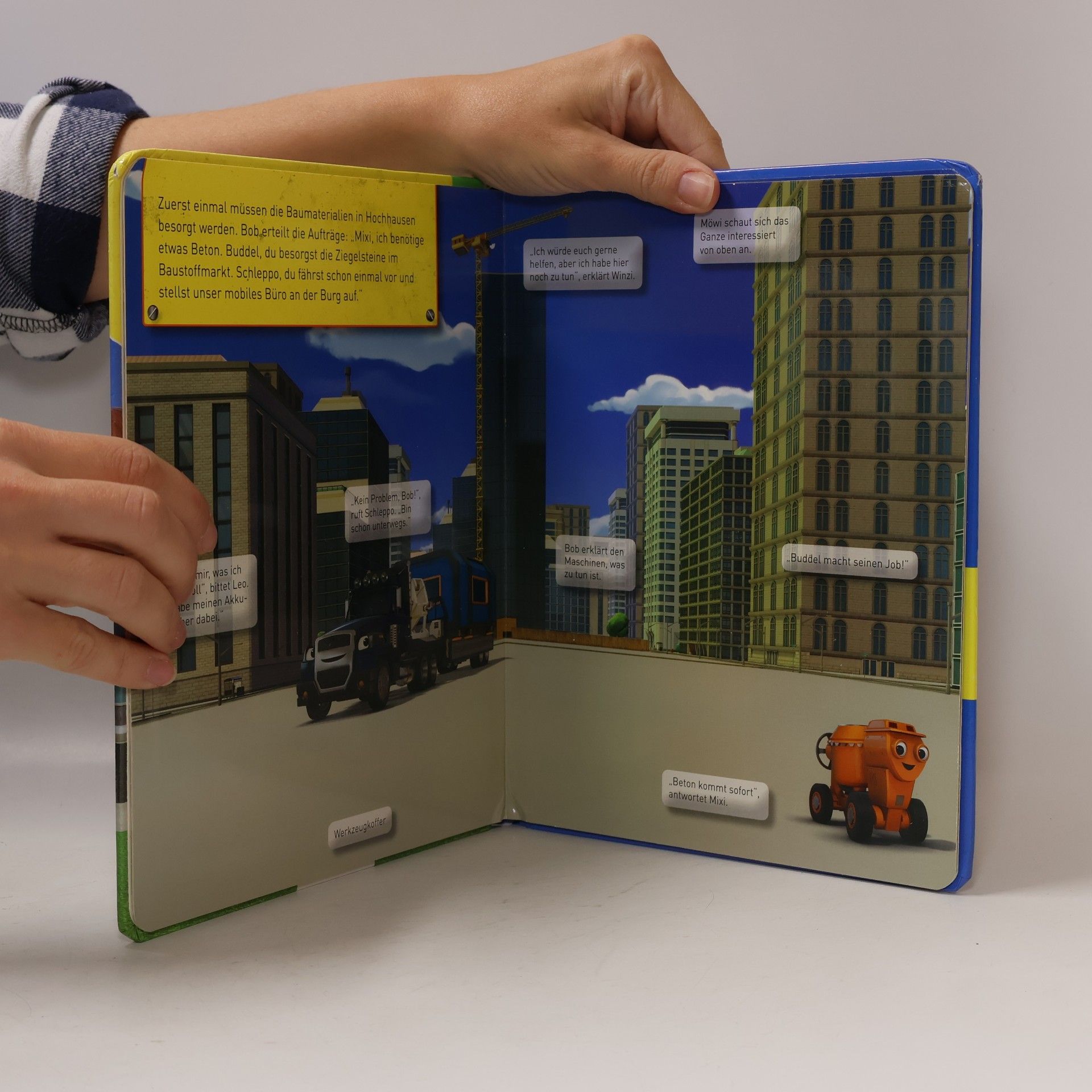 Autores varios Magnet Spiel Buch. Bob der Baumeister