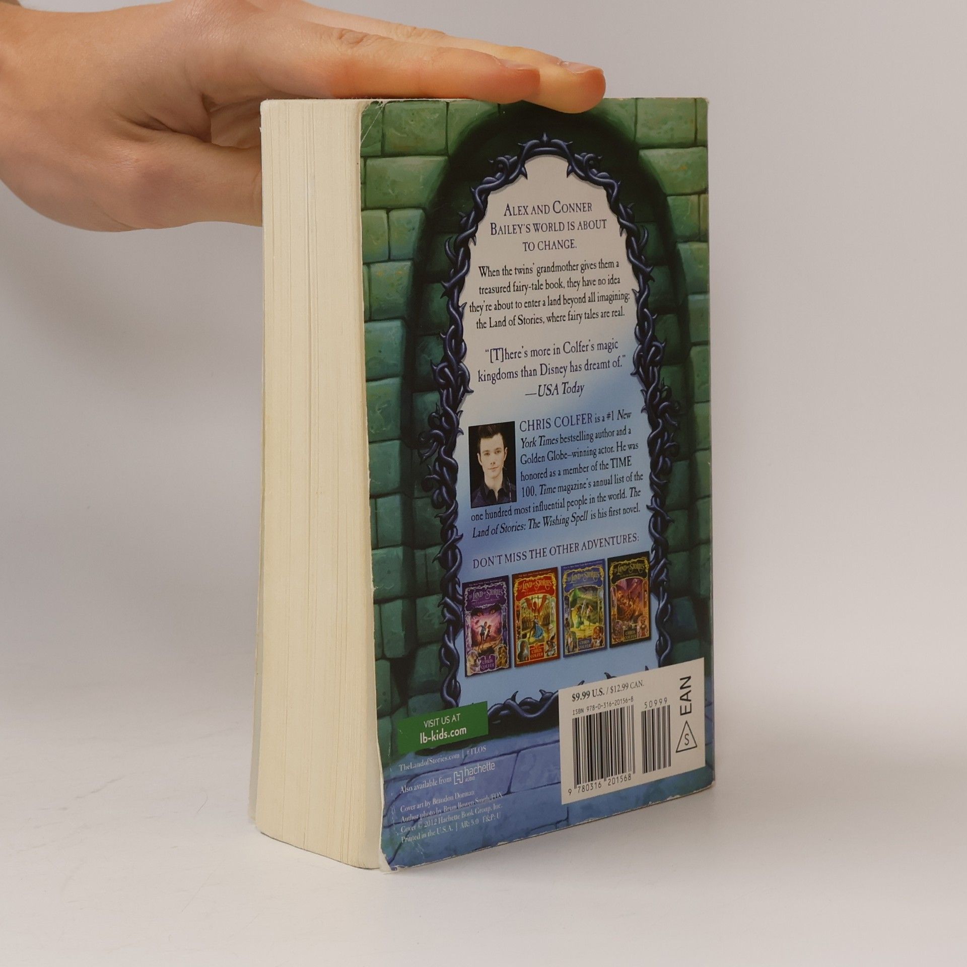 Chris Colfer The Land of Stories: The Wishing Spell