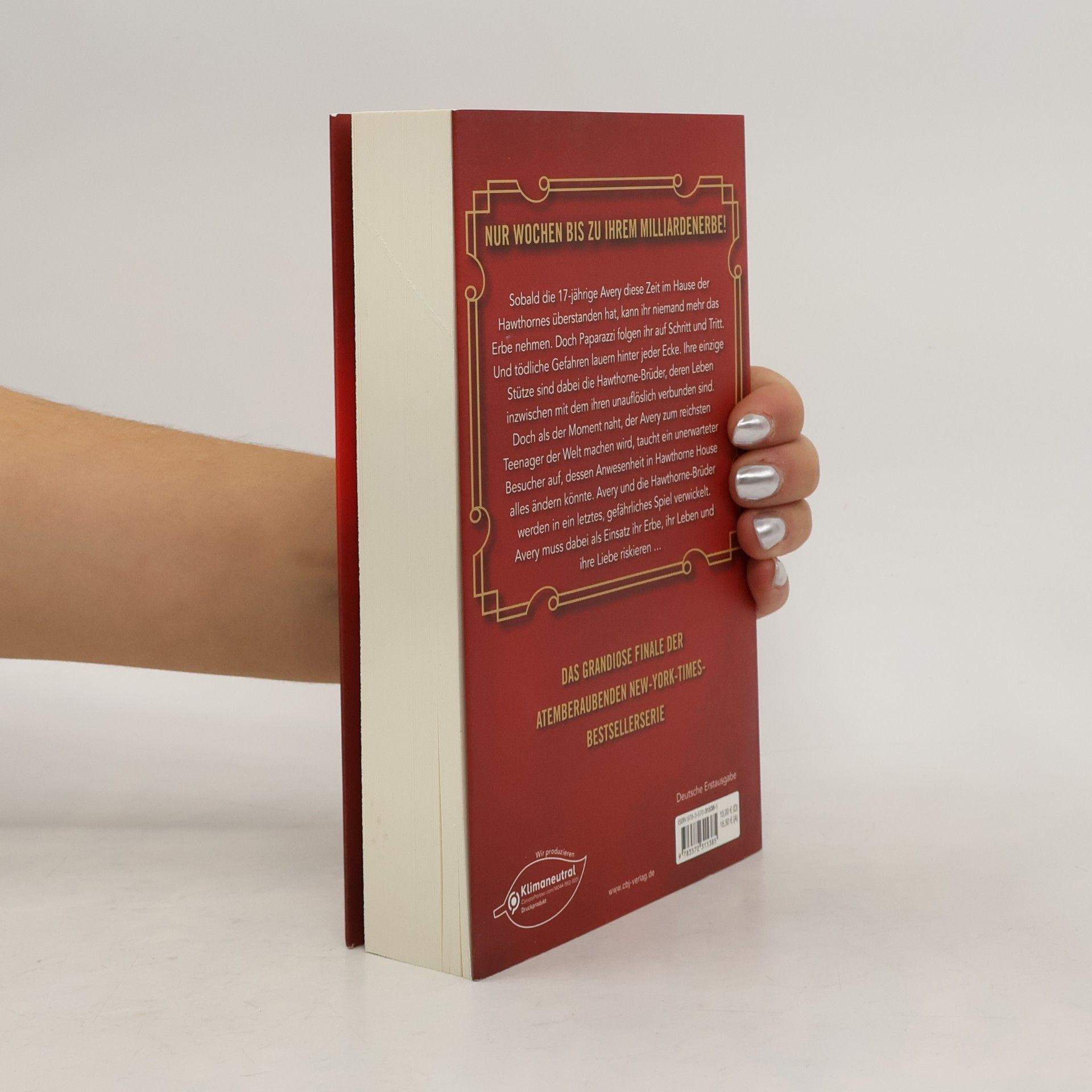 Jennifer Lynn Barnes The Inheritance Games. Der letzte Schachzug
