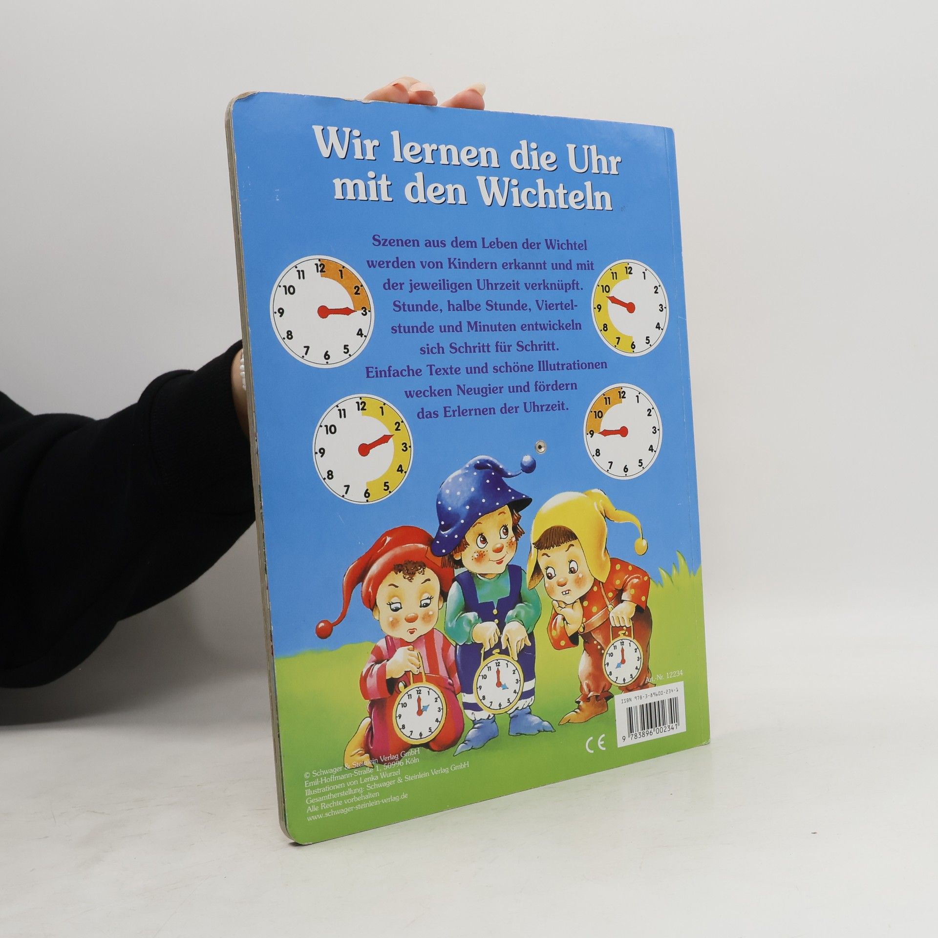 Lenka Wurzel Wir lernen die Uhr mit den Wichteln