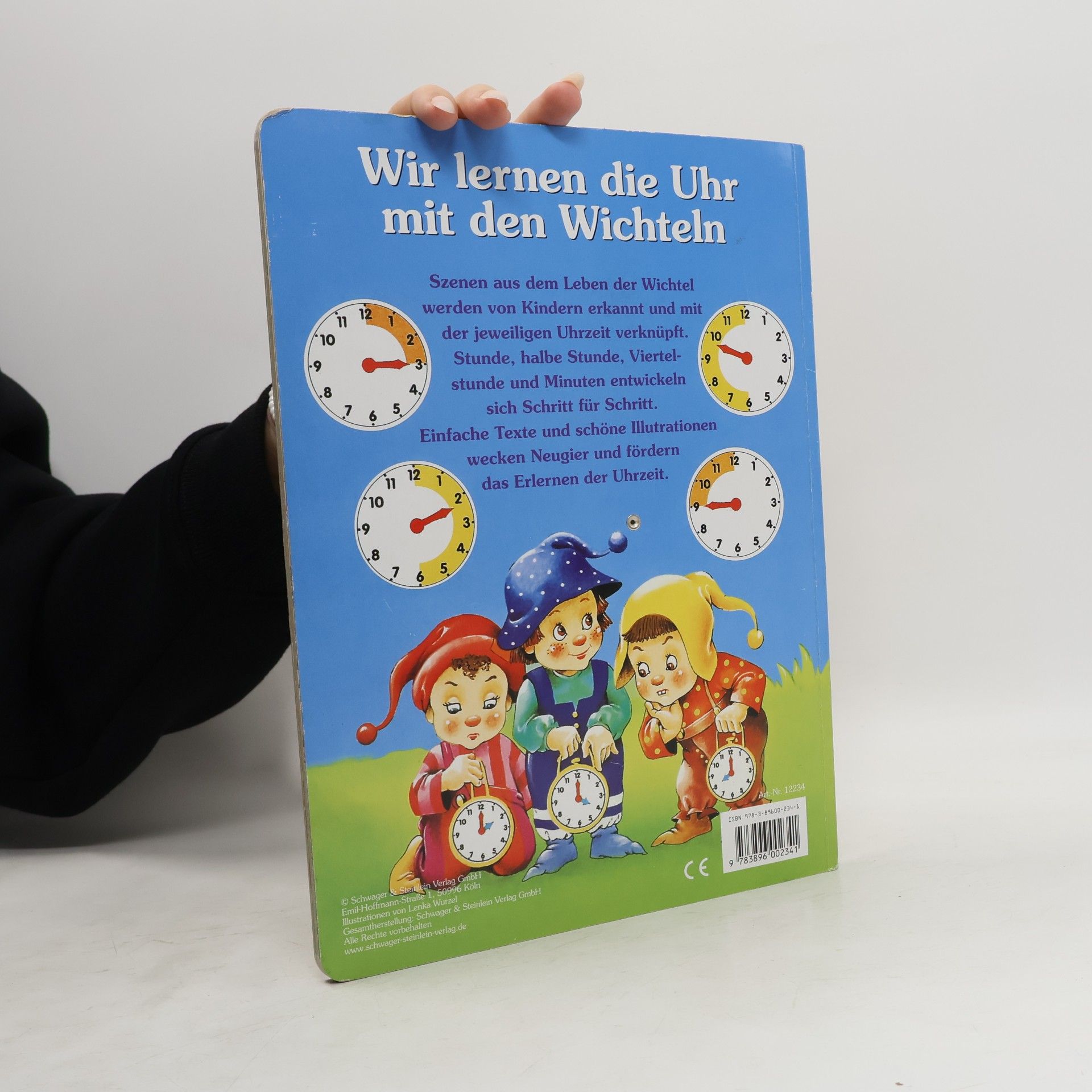 Lenka Wurzel Wir lernen die Uhr mit den Wichteln