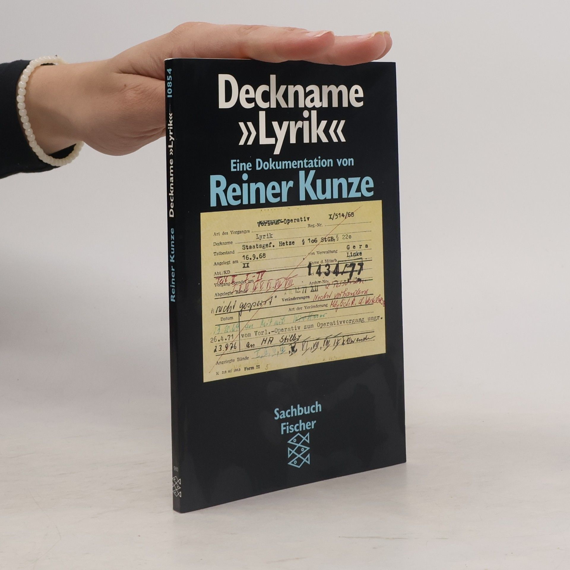 Various authors Deckname "Lyrik" : eine Dokumentation von Reiner Kunze