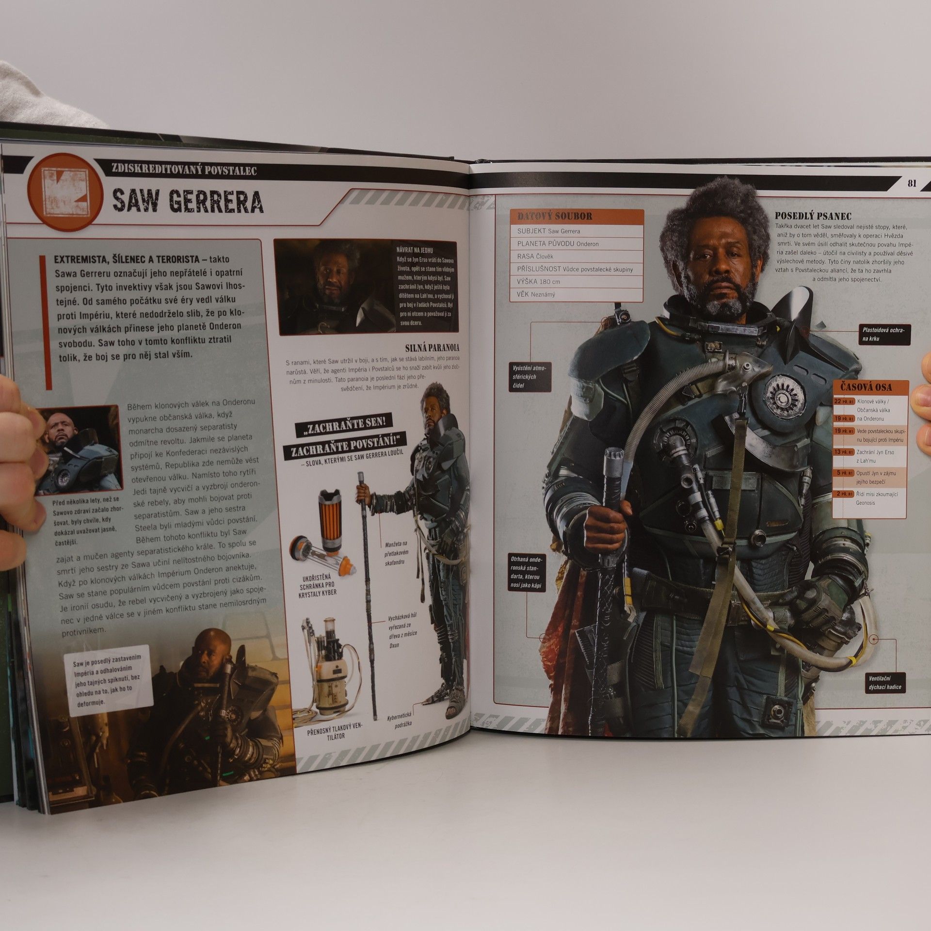 Pablo Hidalgo Star Wars Rogue One. Velký obrazový průvodce