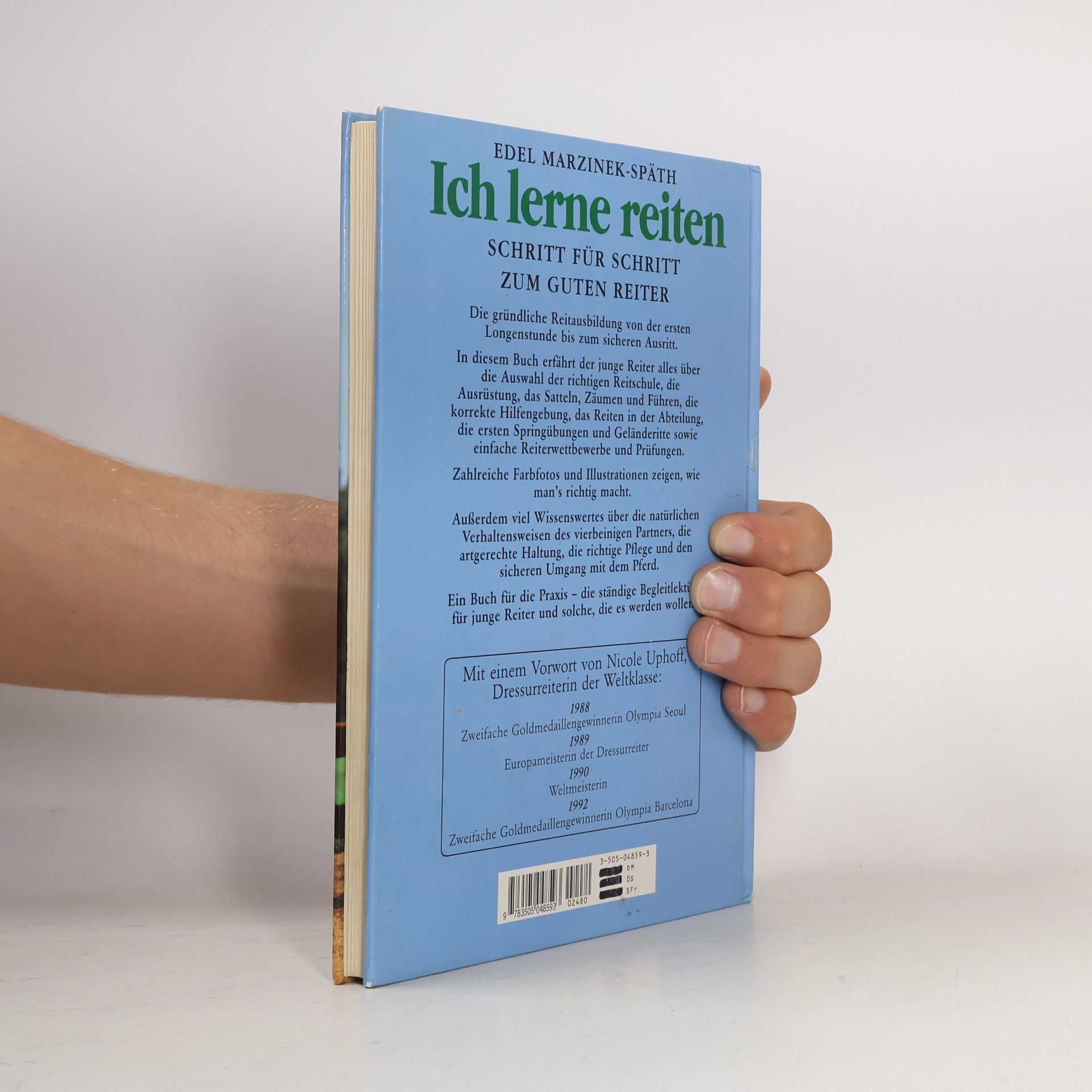 Edel Marzinek Späth Ich lerne reiten
