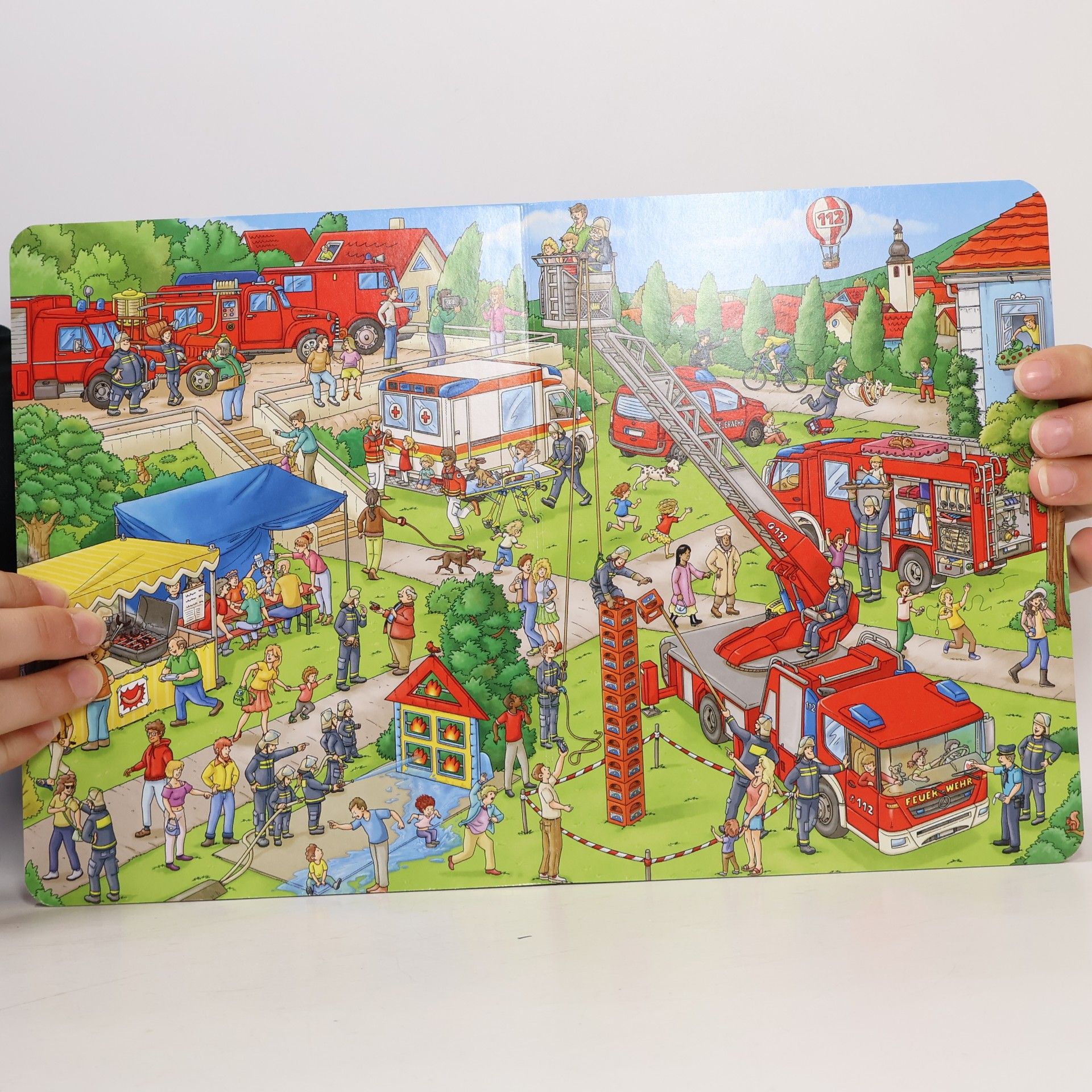 Max Walther Mein Wimmelbuch: Feuerwehr