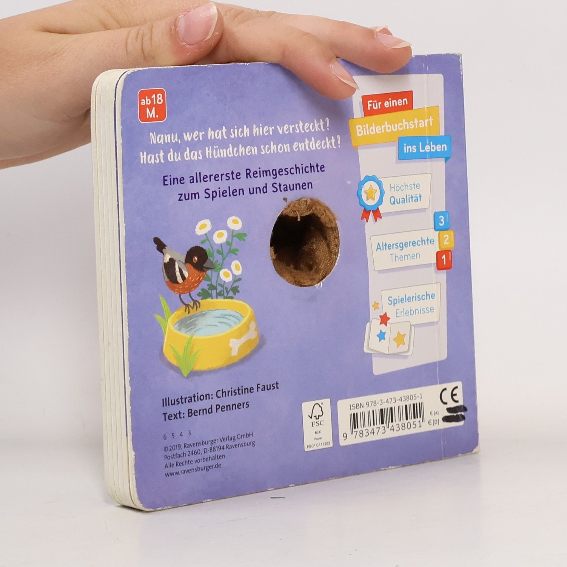 Christine Faust Mein liebstes Fingerpuppenbuch - Hallo, kleiner Hund!