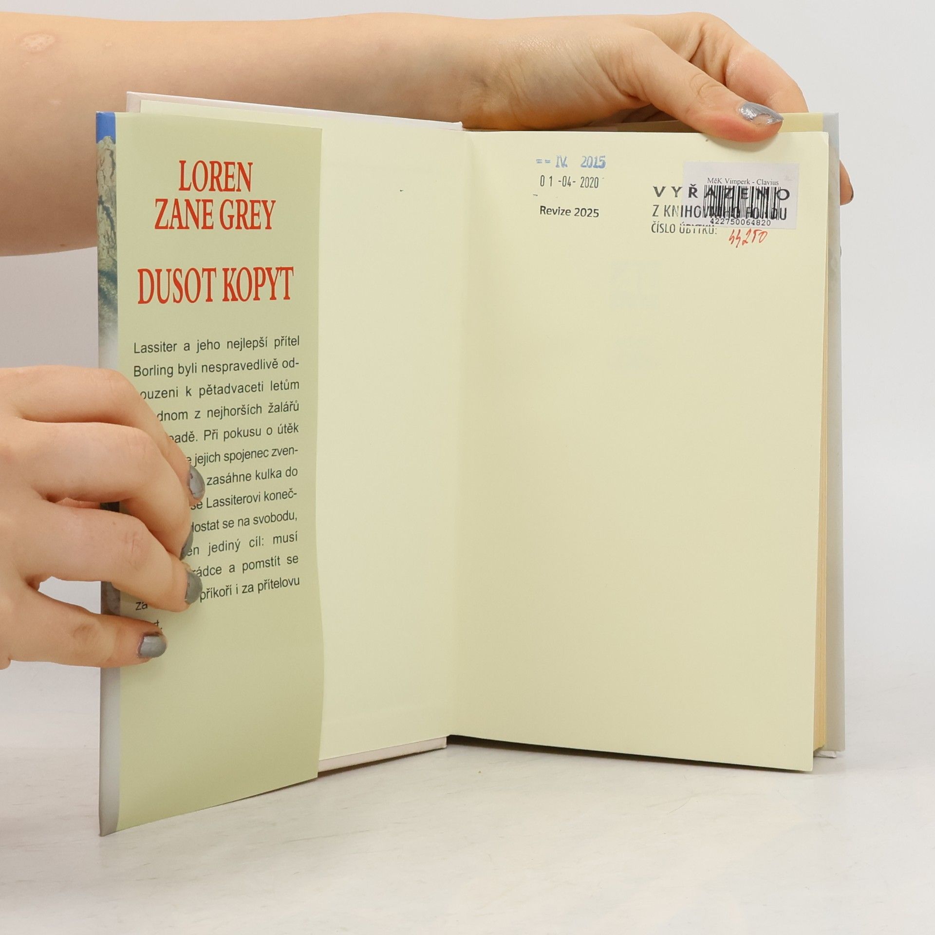 Loren Zane Grey Dusot kopyt