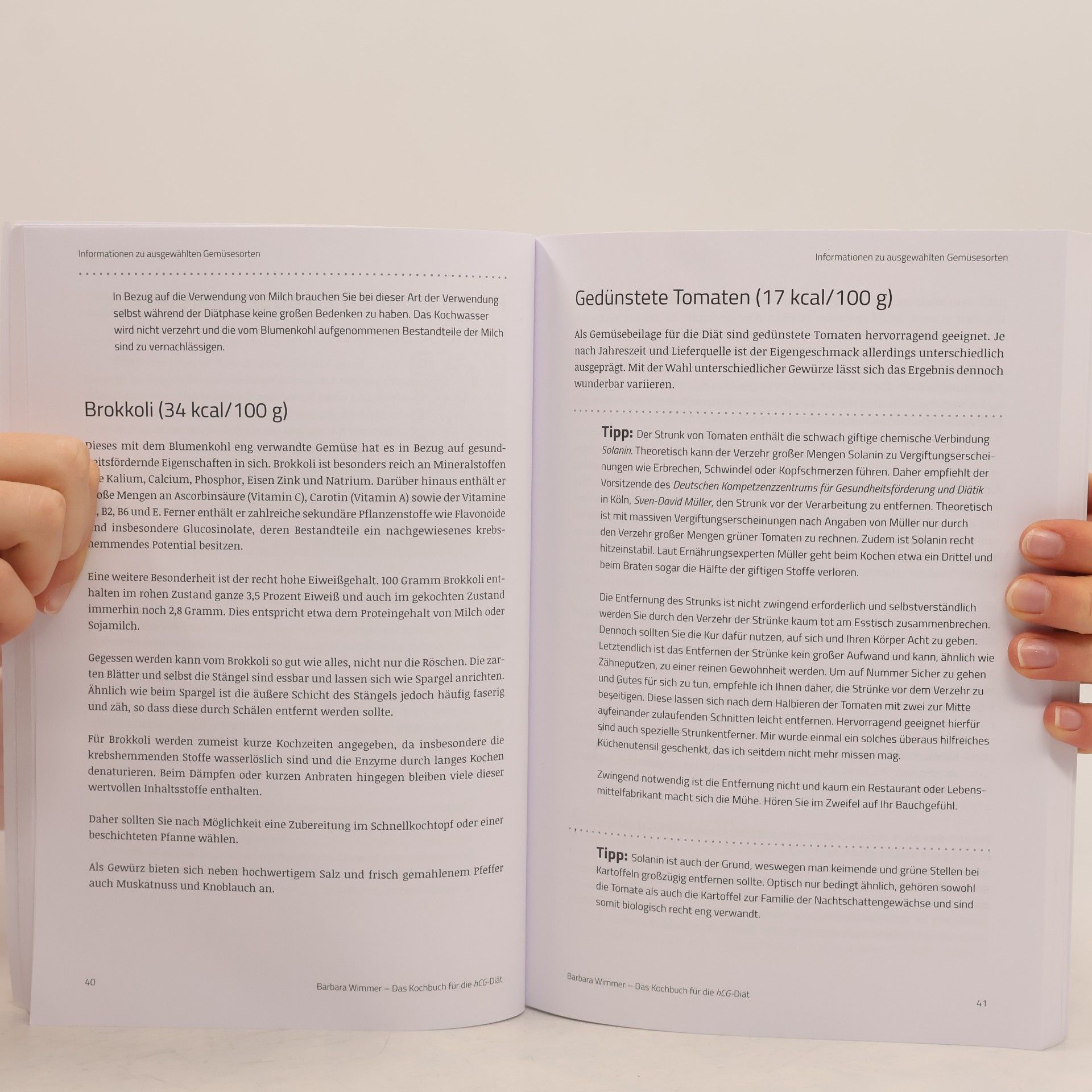 Barbara Wimmer Das Kochbuch für die hCG-Diät