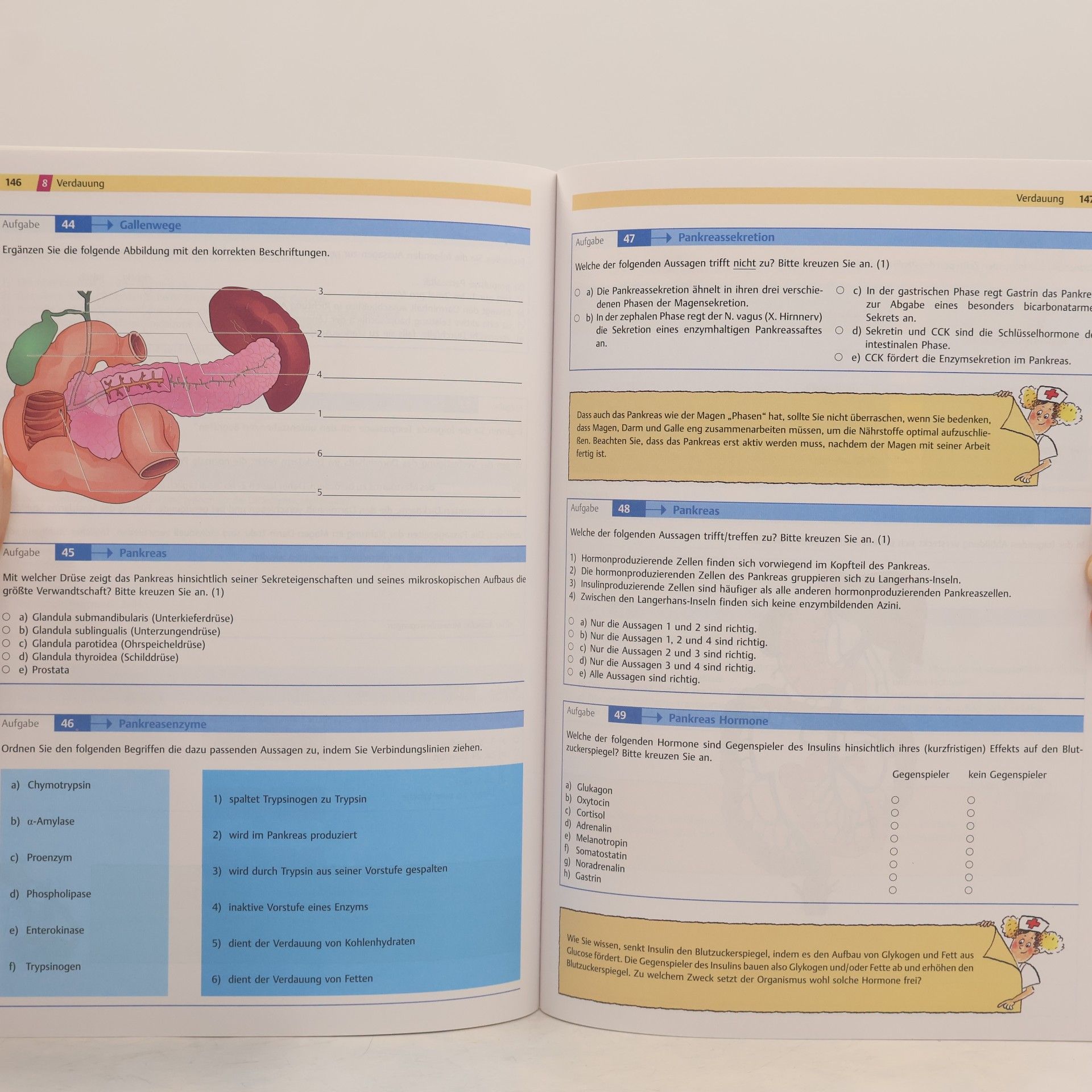 Johann S. Schwegler Arbeitsbuch: Anatomie und Physiologie