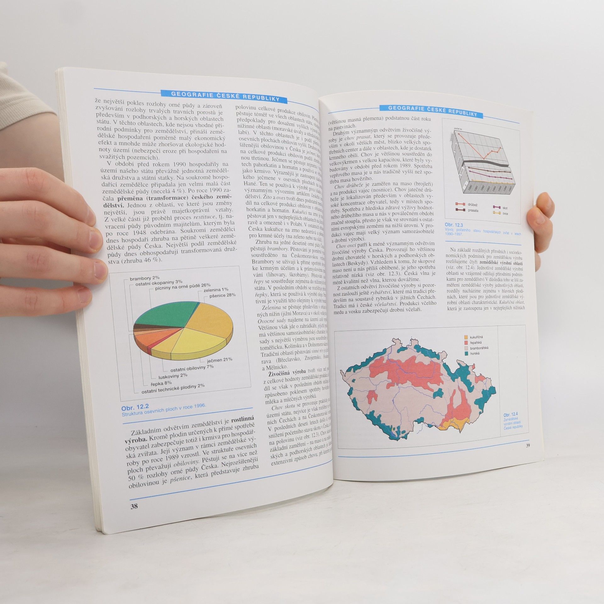 Jiří Kastner Geografie pro střední školy 4 - Česká republika