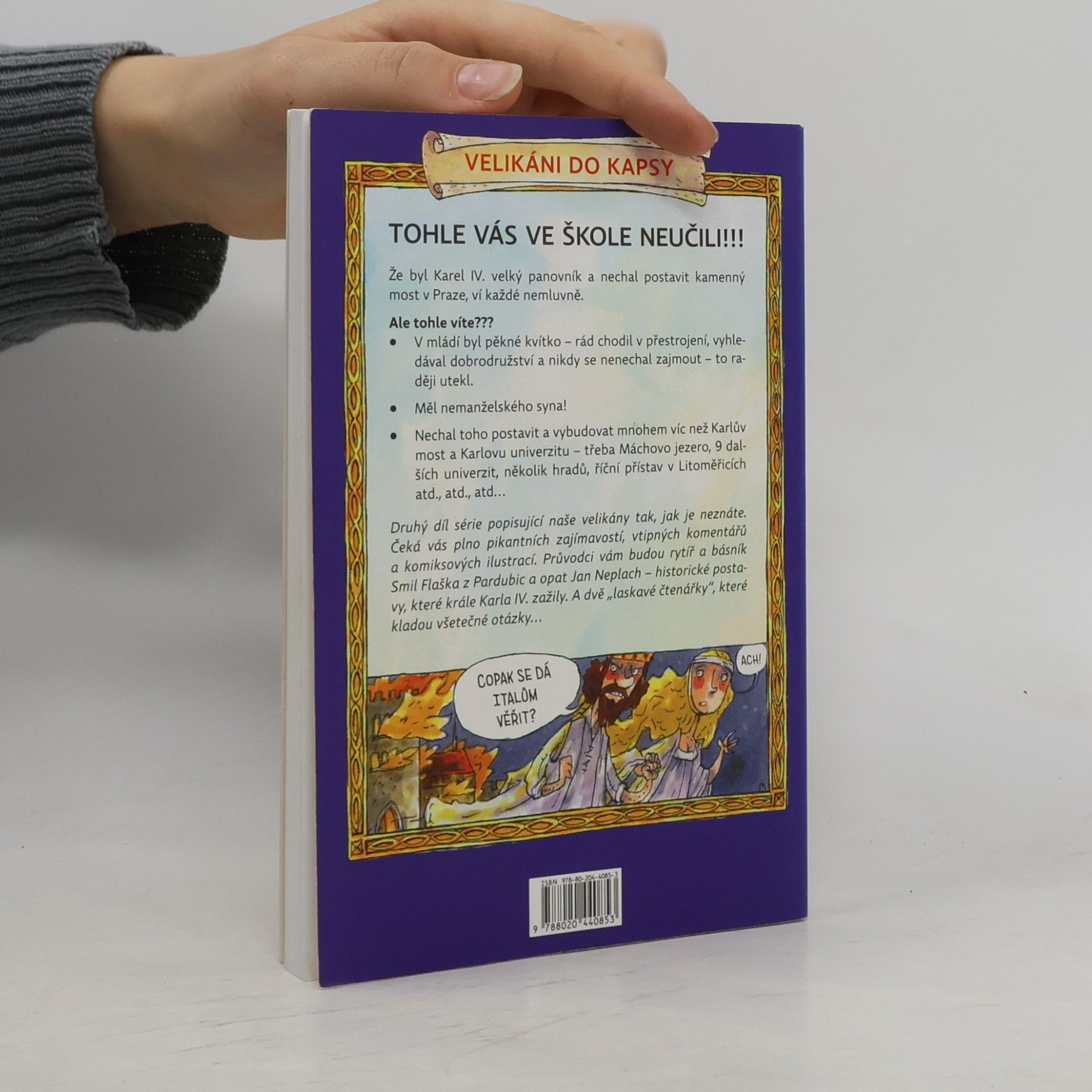 Tomáš Němeček Karel IV. očima opata Neplacha a rytíře Smila