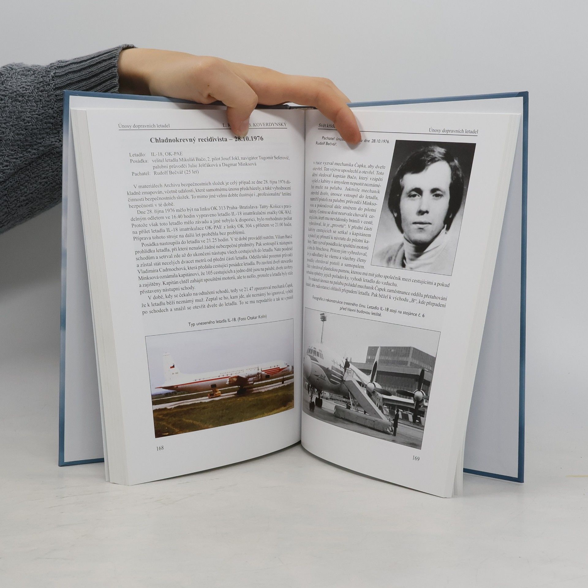Ladislav Keller Únosy dopravních letadel v Československu 1945-1992